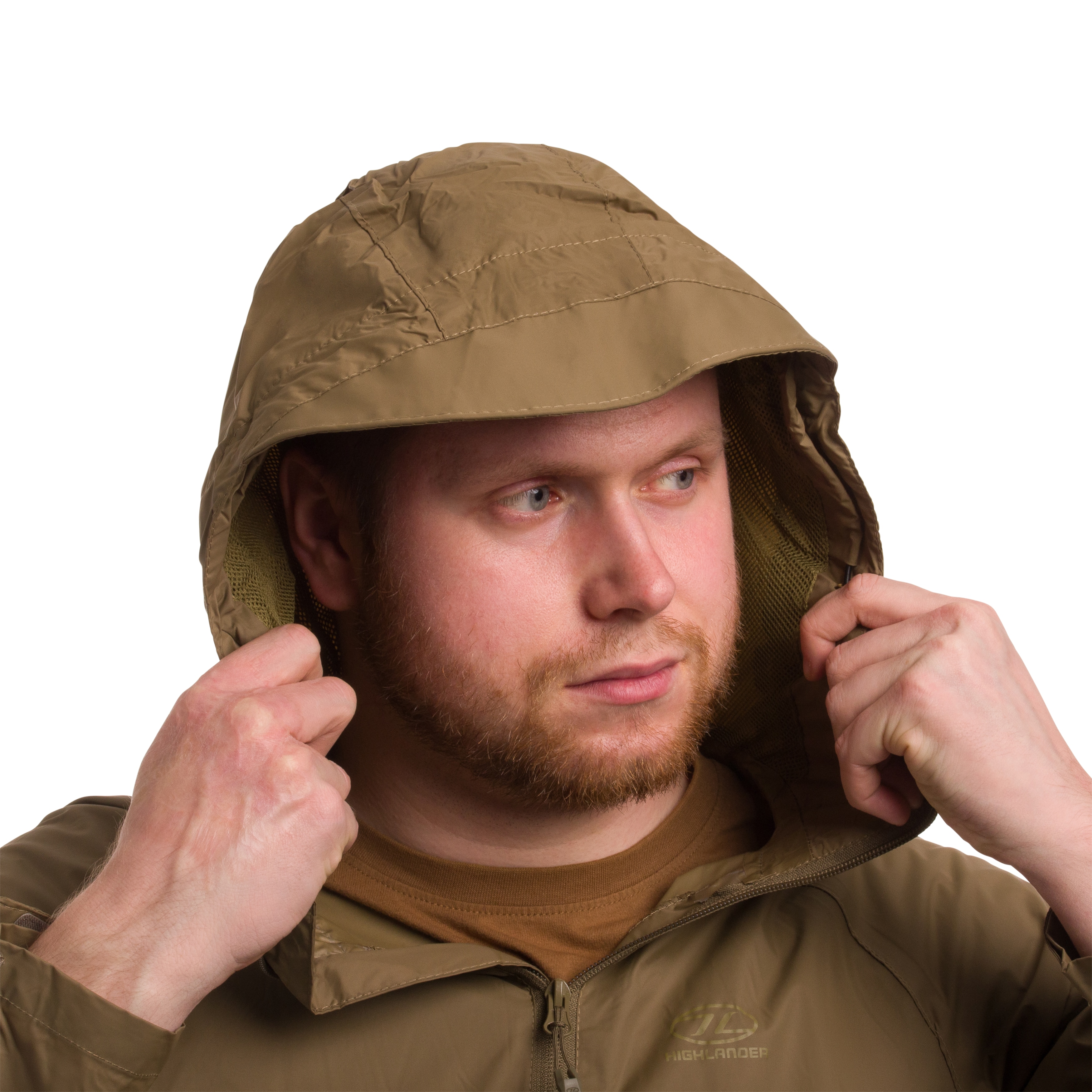 Highlander Outdoor Stow & Go Pack Away Jacket - Ranger Green