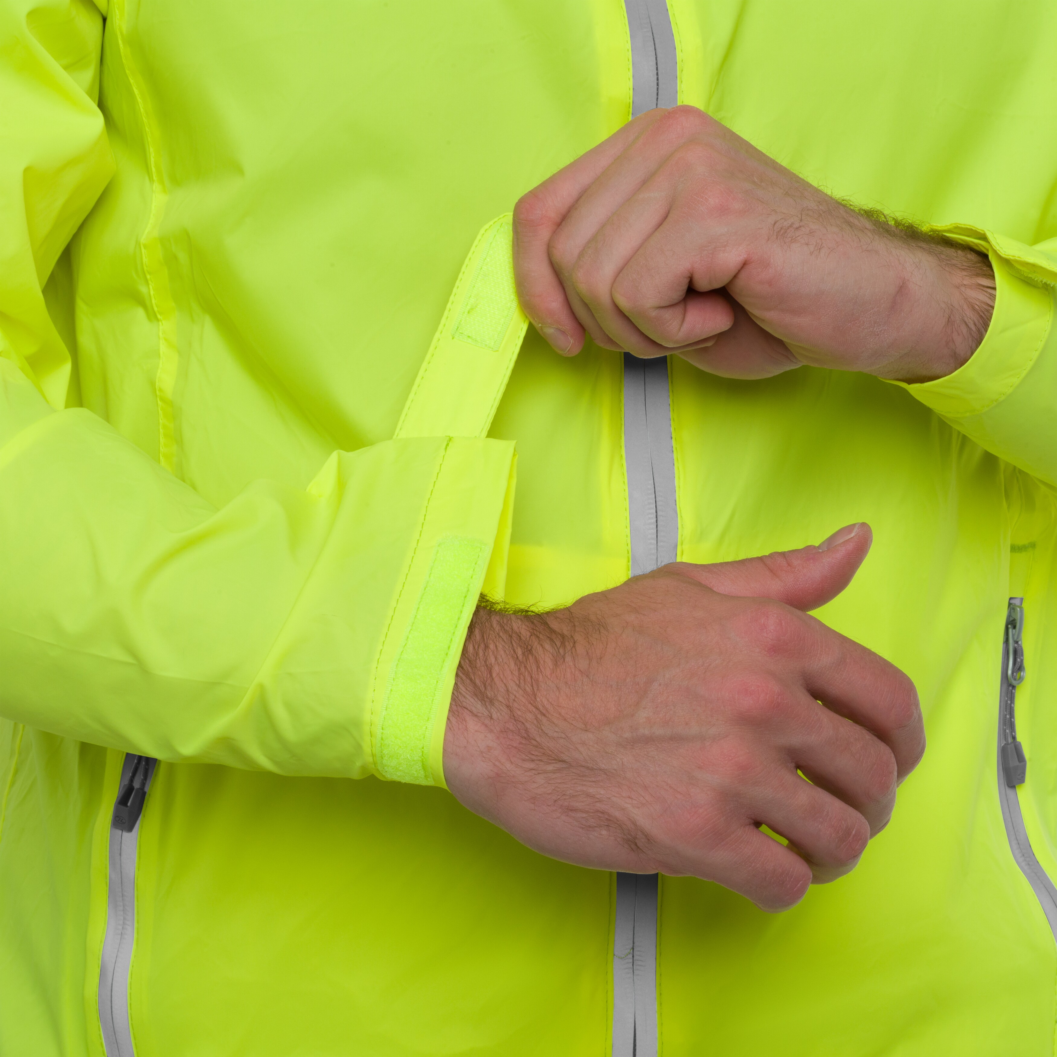 Highlander Outdoor Stow & Go Pack Away Jacket - Yellow