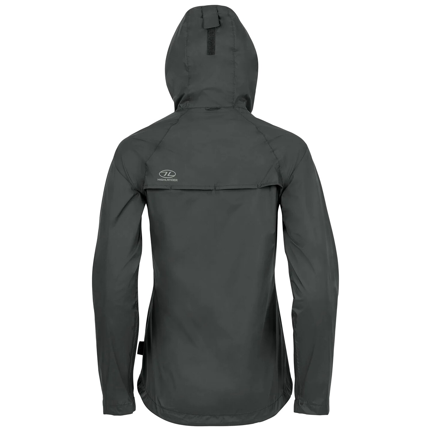 Highlander Outdoor Stow & Go Pack Away Women's Jacket - Dark Grey