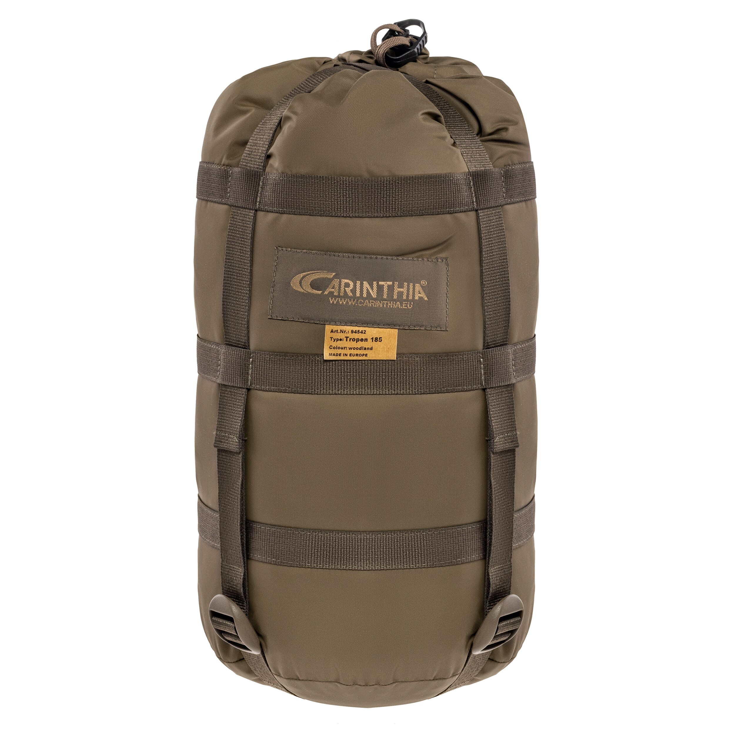 Carinthia Tropen Medium Sleeping Bag Woodland - Left