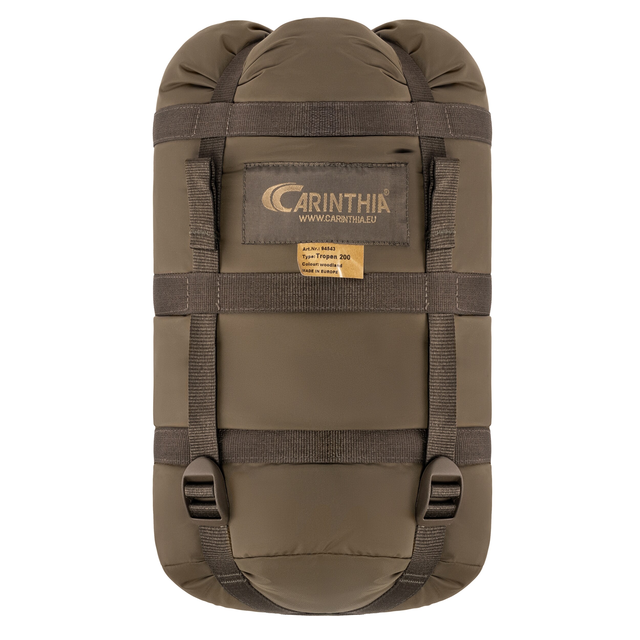 Carinthia Tropen Large Sleeping Bag Woodland - Left