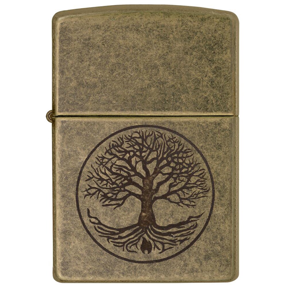 Zippo Gasoline Lighter - Tree of Life