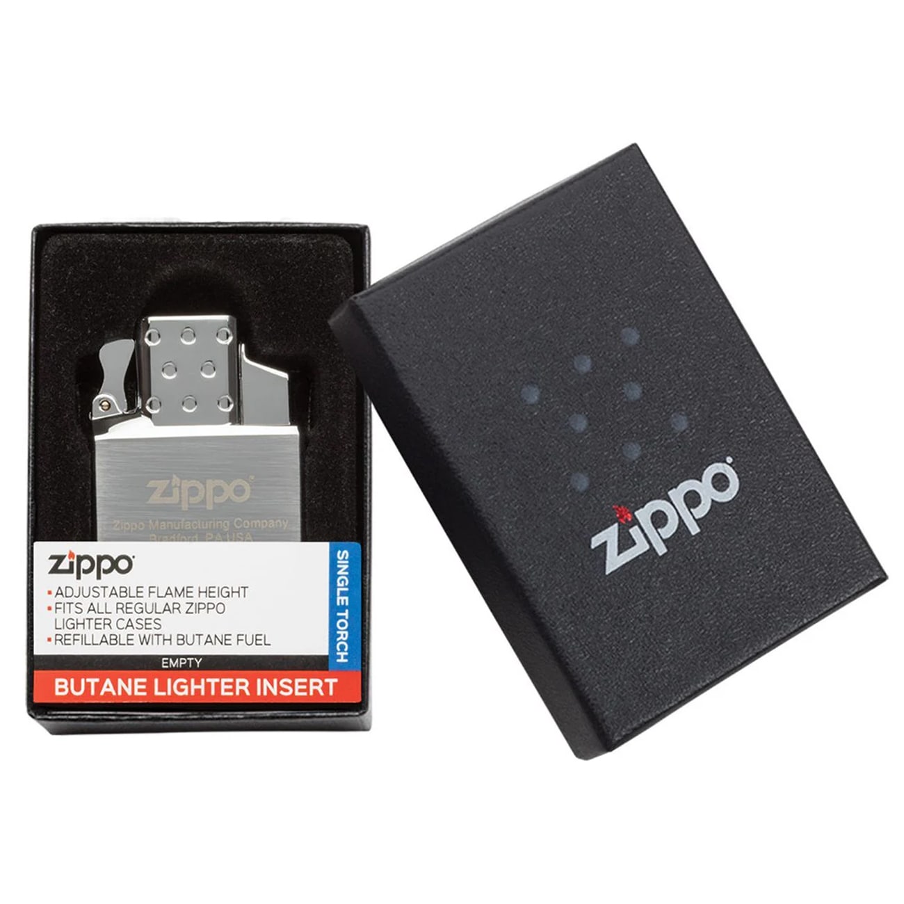 Zippo Butane Single Flame Lighter Insert
