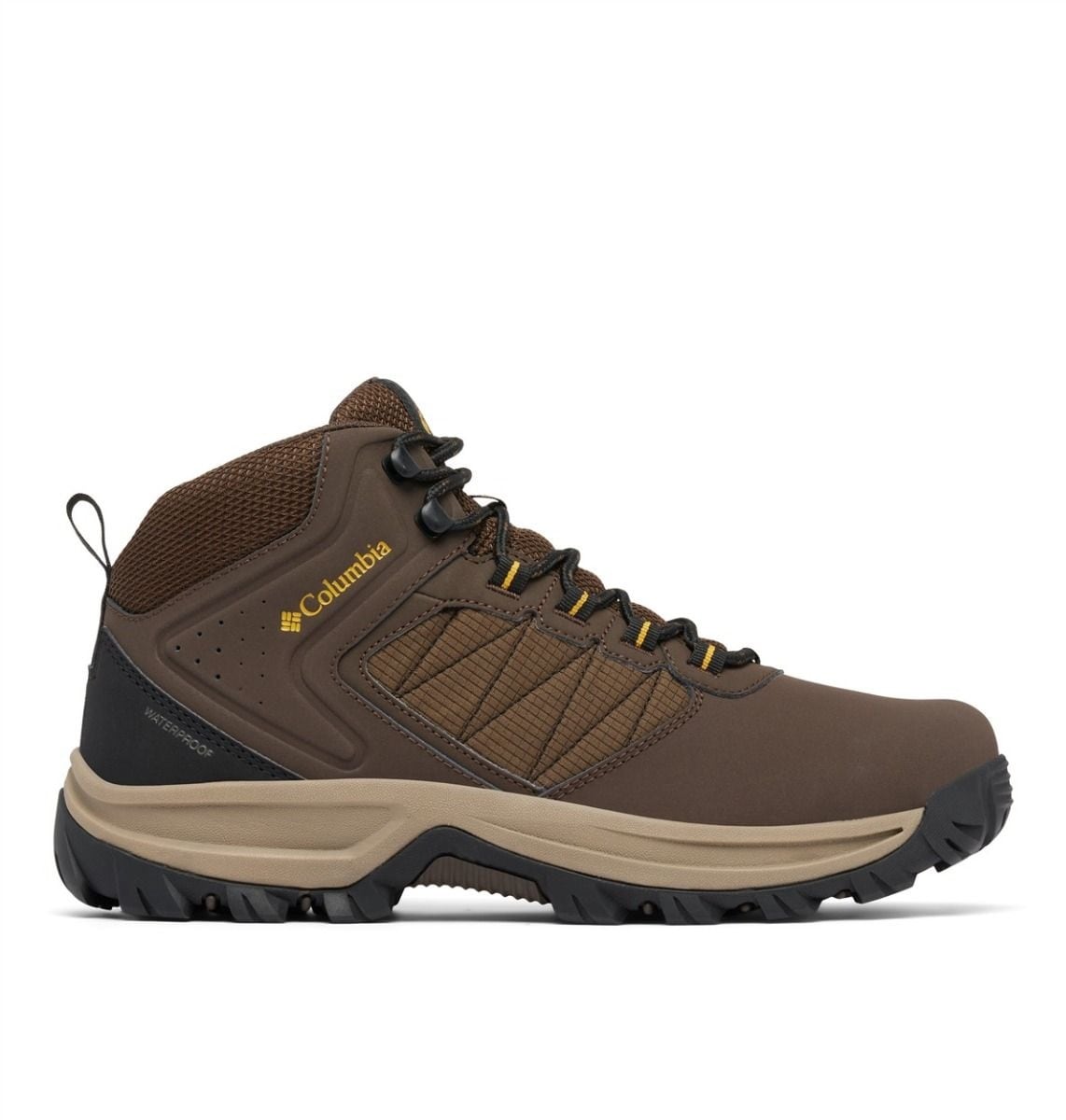 Columbia Transverse Hike Waterproof Boots - Cordovan/Golden Yellow