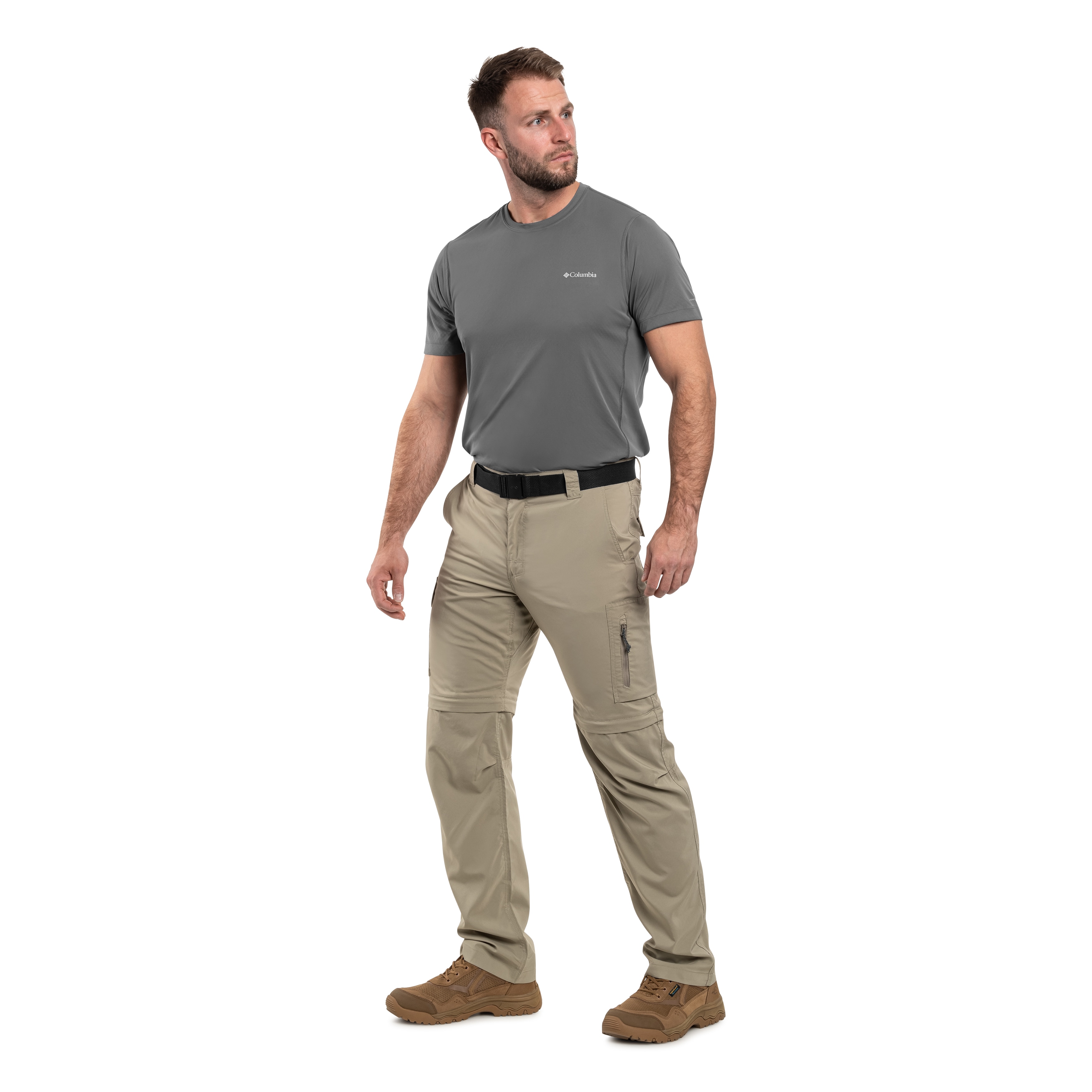 Columbia Silver Ridge Utility Convertible Pants - Tusk