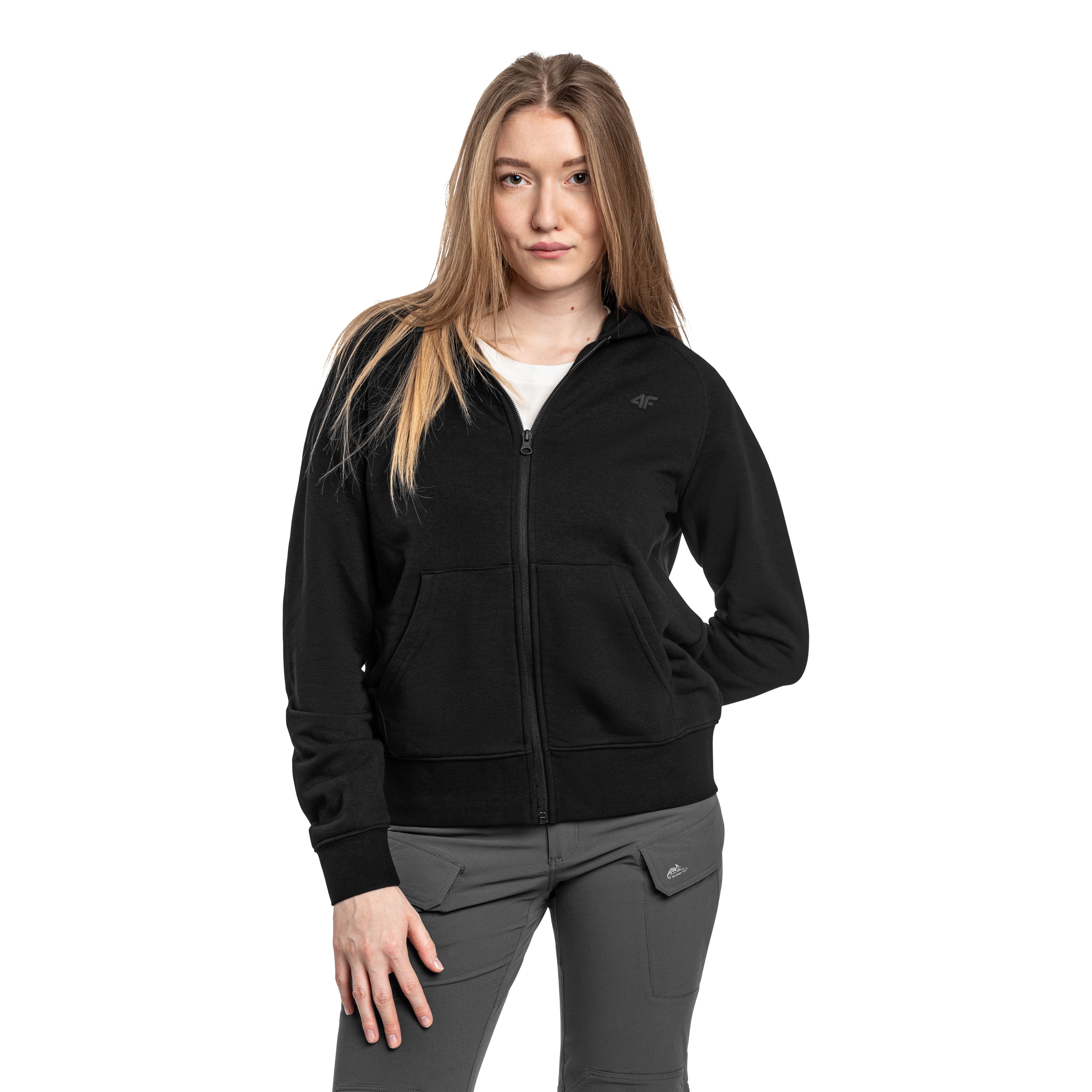 4F F1763 Women's Sweatshirt - Black