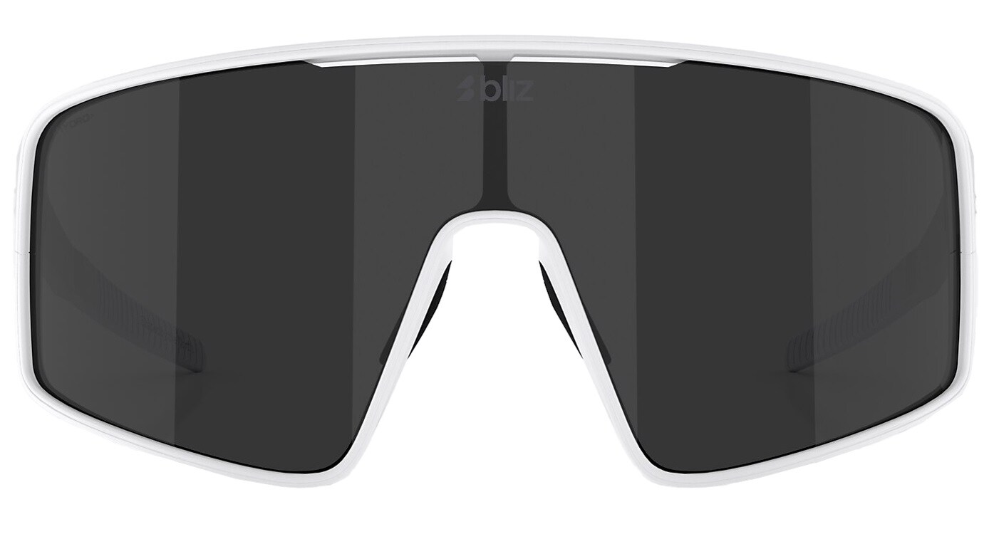 Bliz P001 XL Sunglasses - Matte White/Smoke