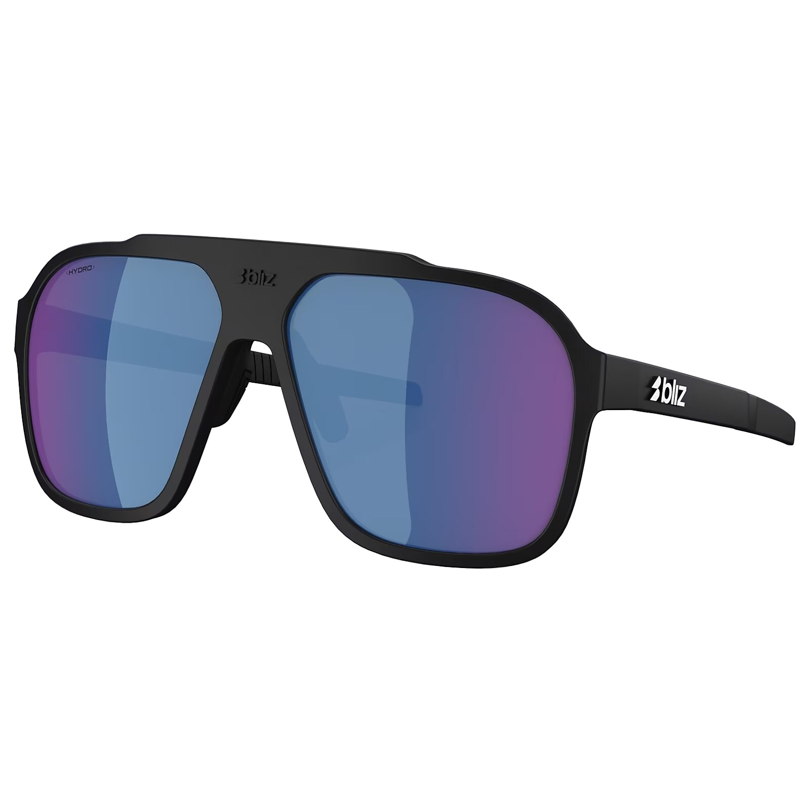 Bliz A002 Sunglasses - Matte Black/Blue