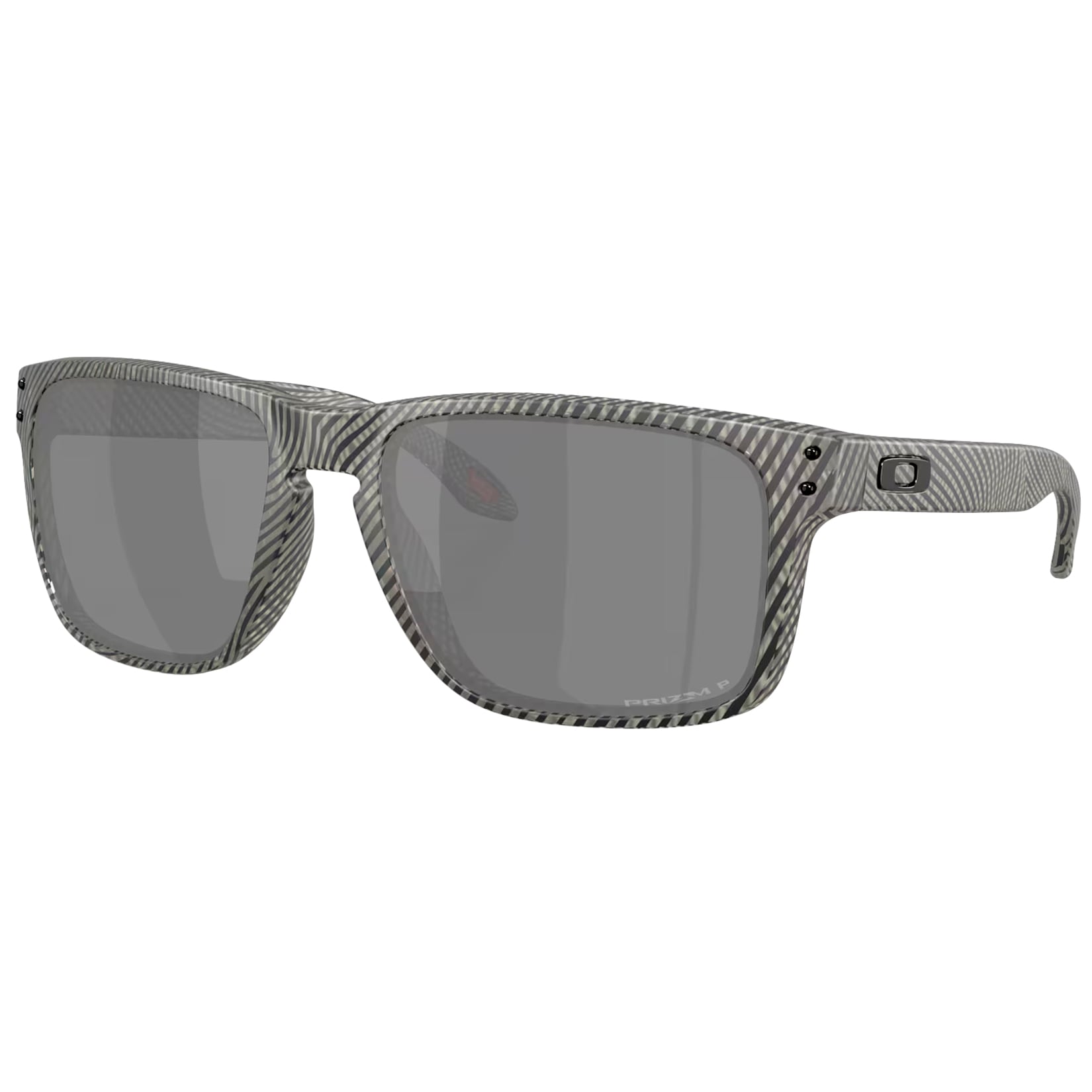 Oakley Holbrook XL Sunglasses - Matte Grey Ink Fingerprint/Prizm Black Polarized