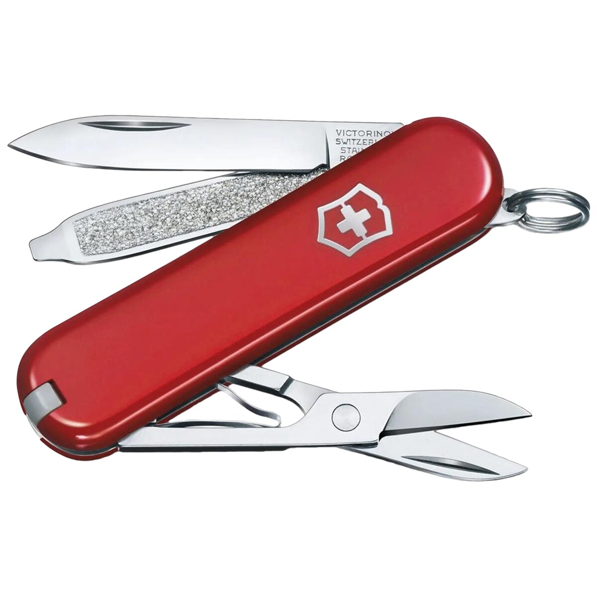 Victorinox Classic SD Pocket Knife with Holster - Style Icon/Red