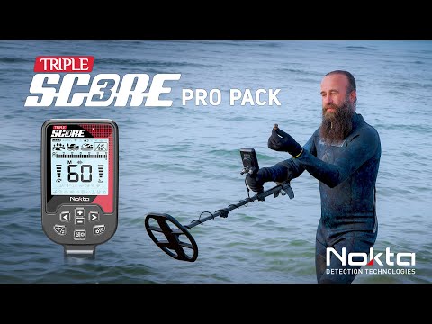 Nokta Triple Score Pro Pack Metal Detector - Set