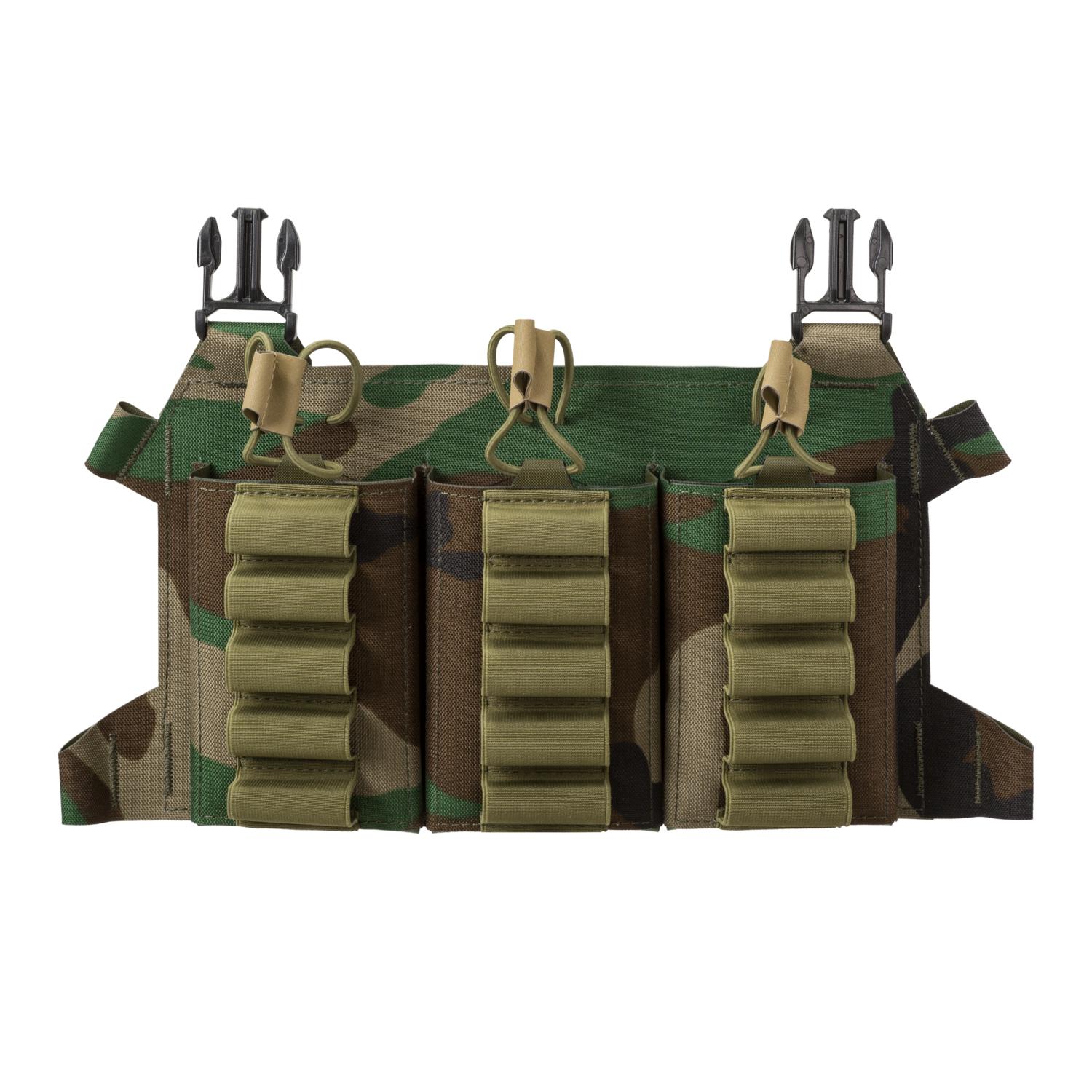 Direct Action Skeletonized Shell Flap Pouch - Woodland