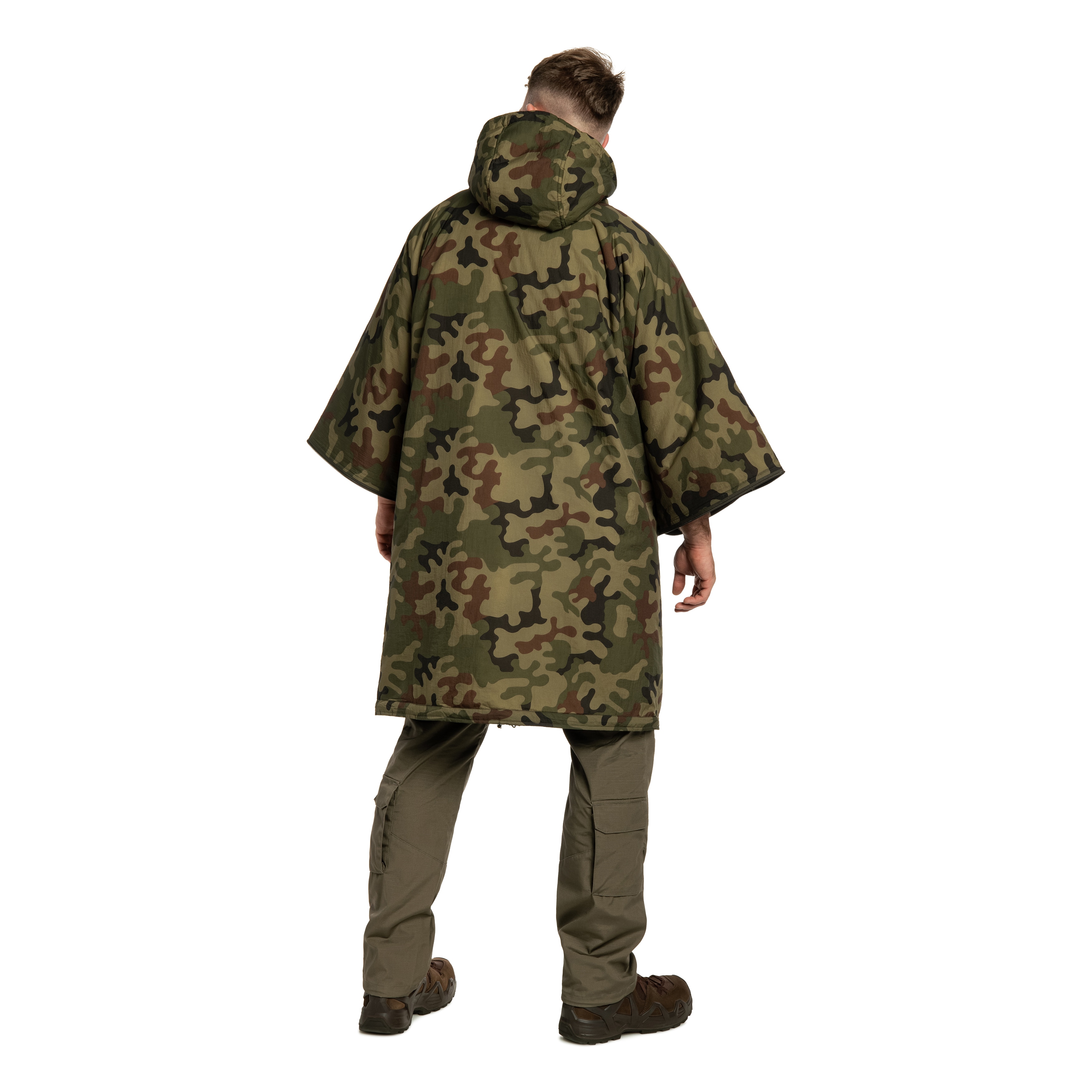 Helikon Swagman Roll Climashield Apex Poncho with sleeping bag function - wz.93 Pantera PL Woodland