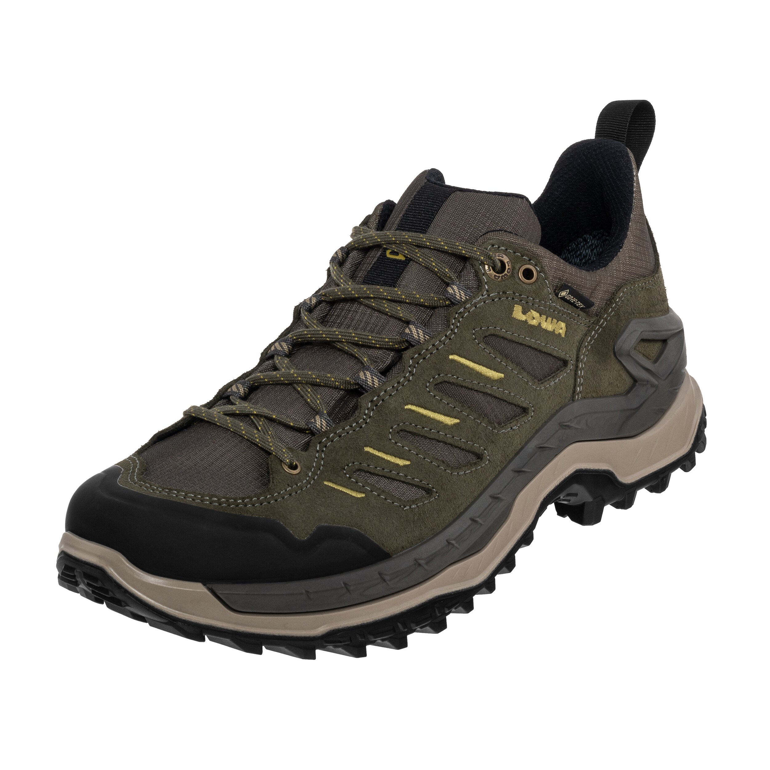Lowa Innovo GTX Low Shoes - Olive/Amber Green