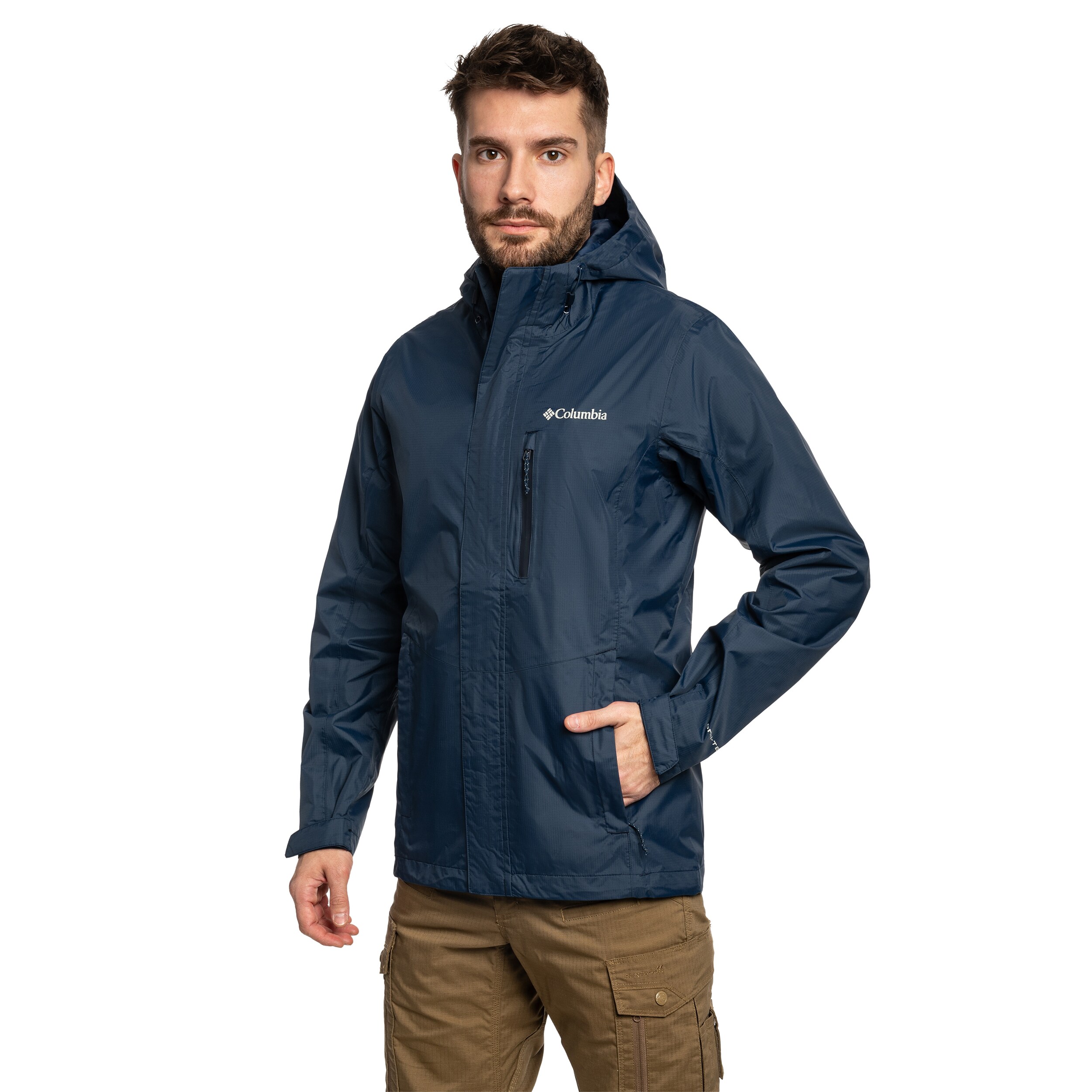 Columbia Pouring Adventure III Jacket - Collegiate Navy