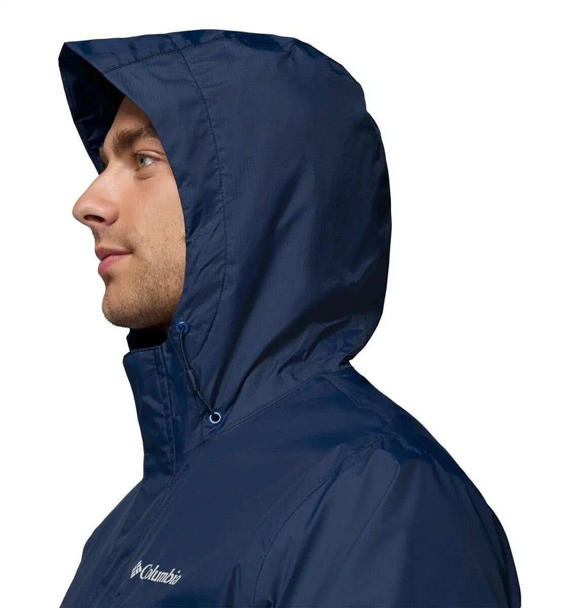 Columbia Pouring Adventure III Jacket - Collegiate Navy/Mountain Blue