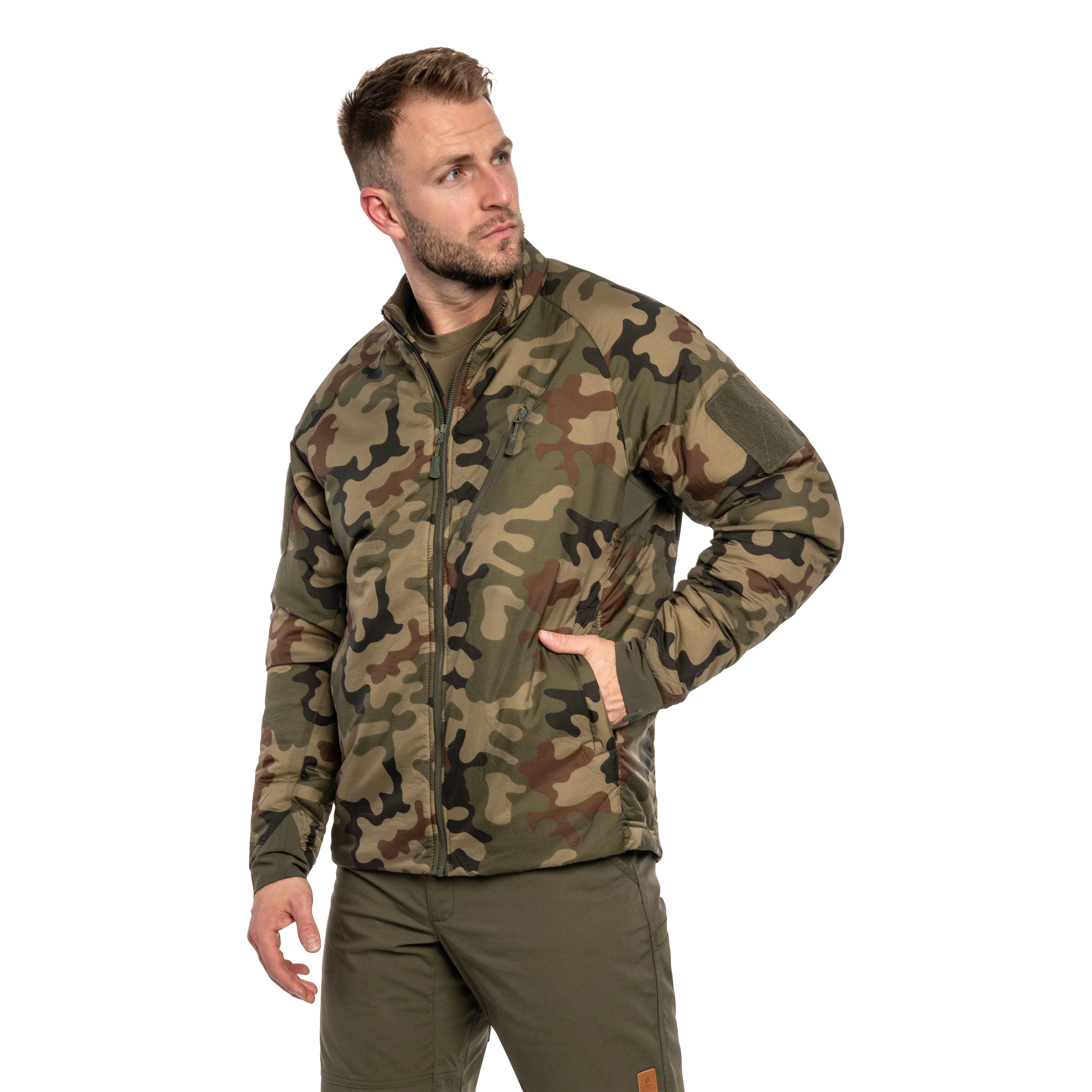 Helikon-Tex Wolfhound Climashield Apex Jacket - wz.93 Pantera PL Woodland