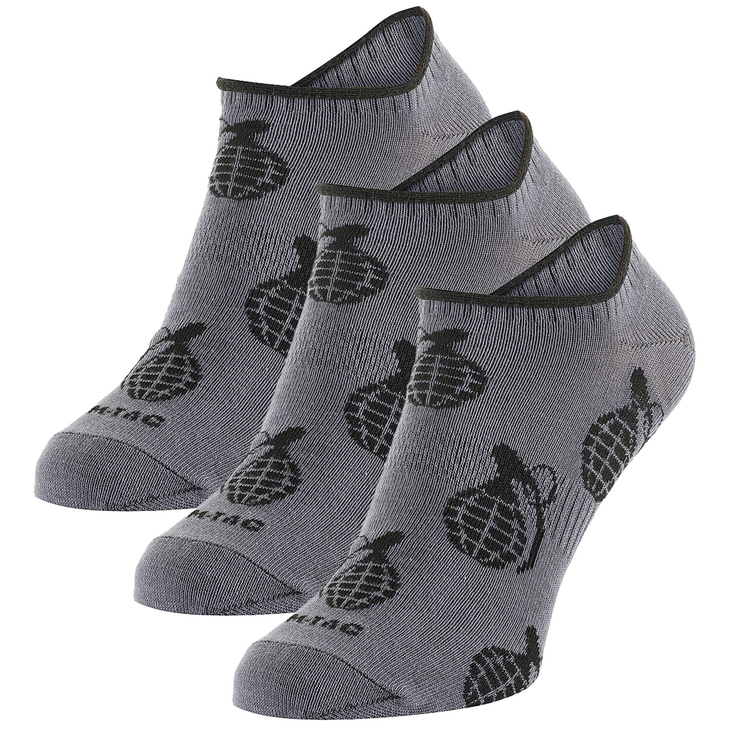 M-Tac Grenades Dark Grey Socks - 3 pairs
