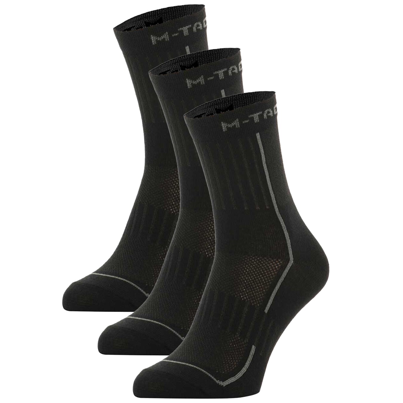 M-Tac Mk.3 Black Socks - 3 pairs