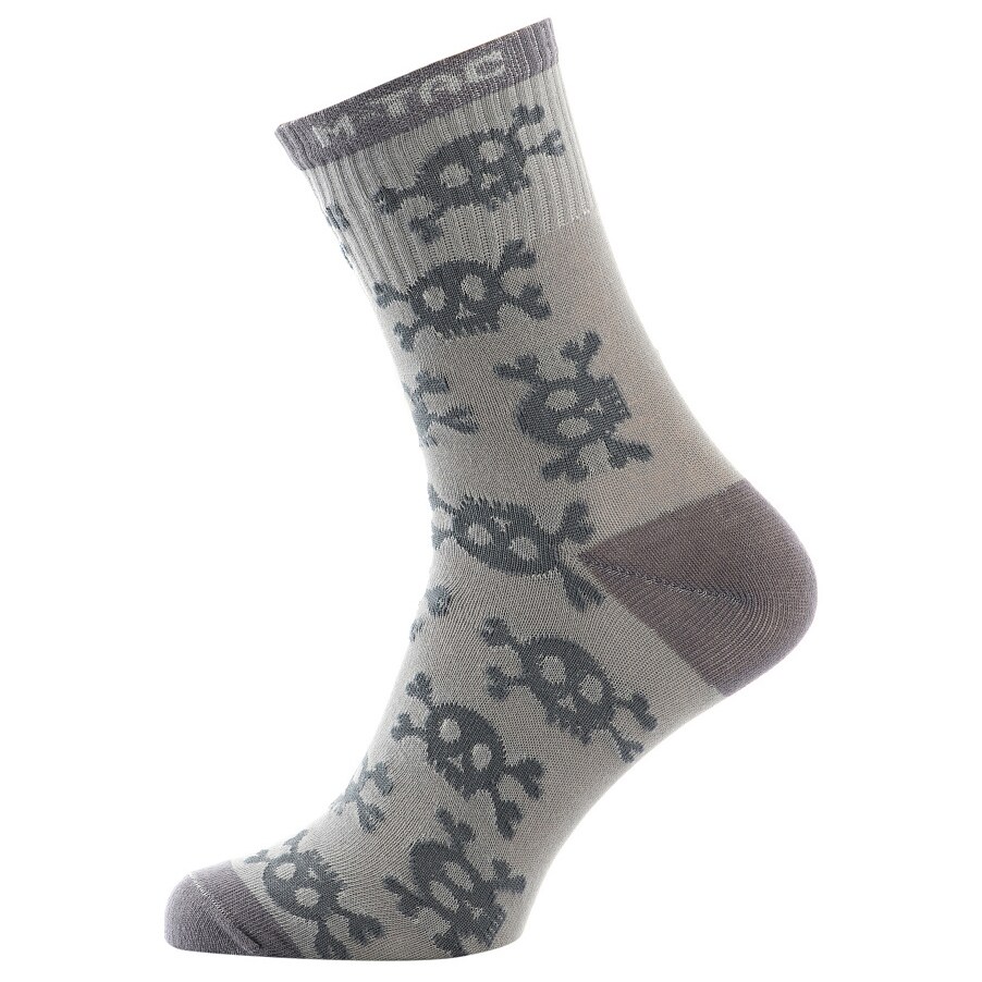 M-Tac MK.3 Pirate Skull Socks 3 Pairs - Light Grey
