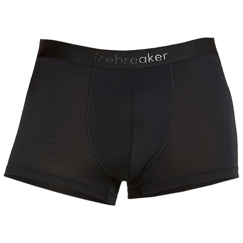 Icebreaker Merino Blend 125 Cool-Lite Anatomica Boxer Shorts - Black