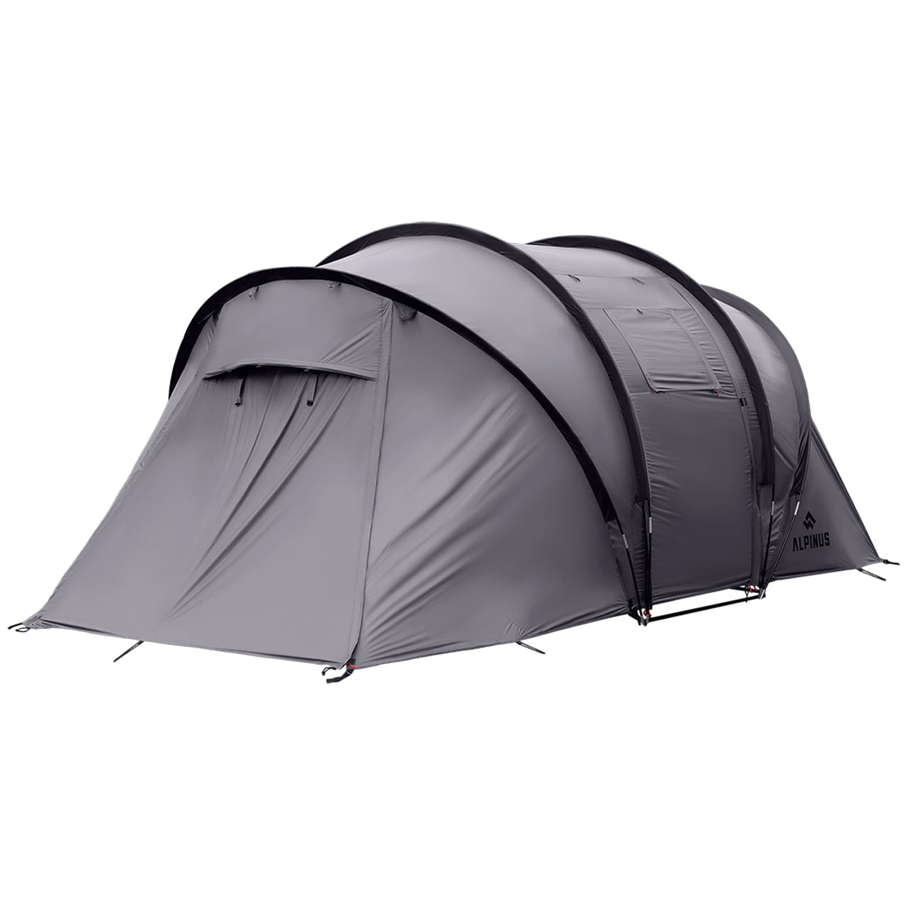 Alpinus Gandia 4-person Tent - Grey