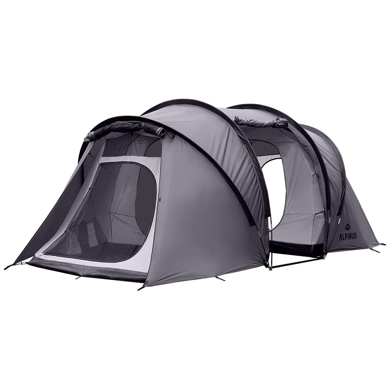 Alpinus Gandia 4-person Tent - Grey