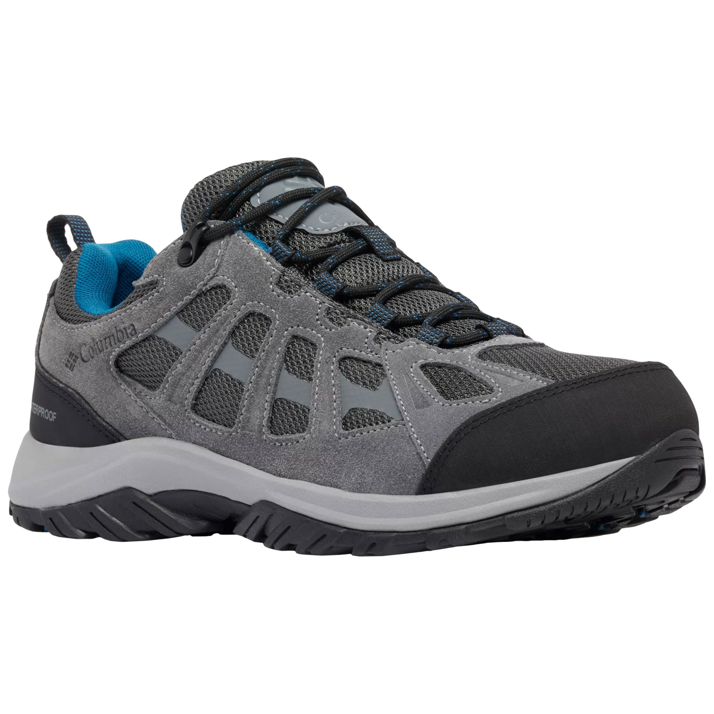 Columbia Redmond III Waterproof Shoes - Shark/Phoenix Blue