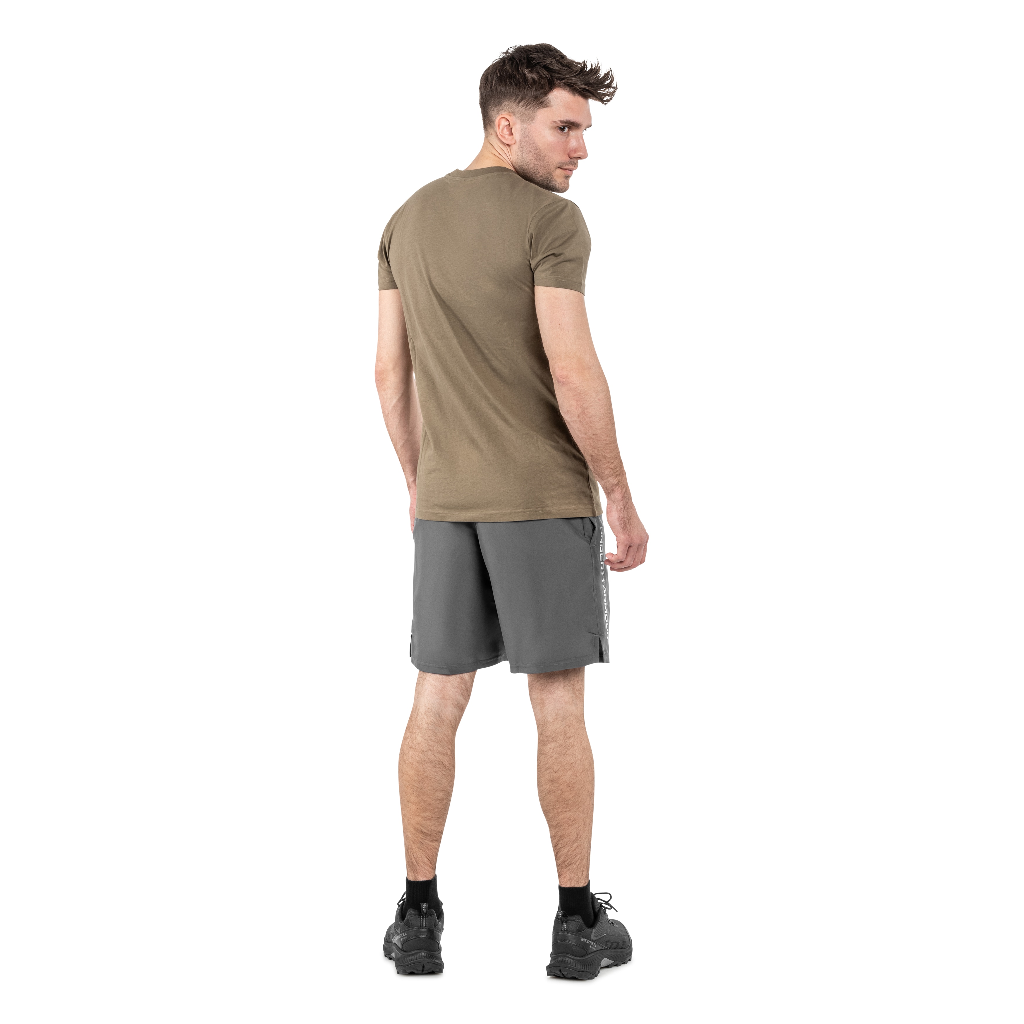 Under Armor UA Tech Woven Wordmark Shorts - Grey