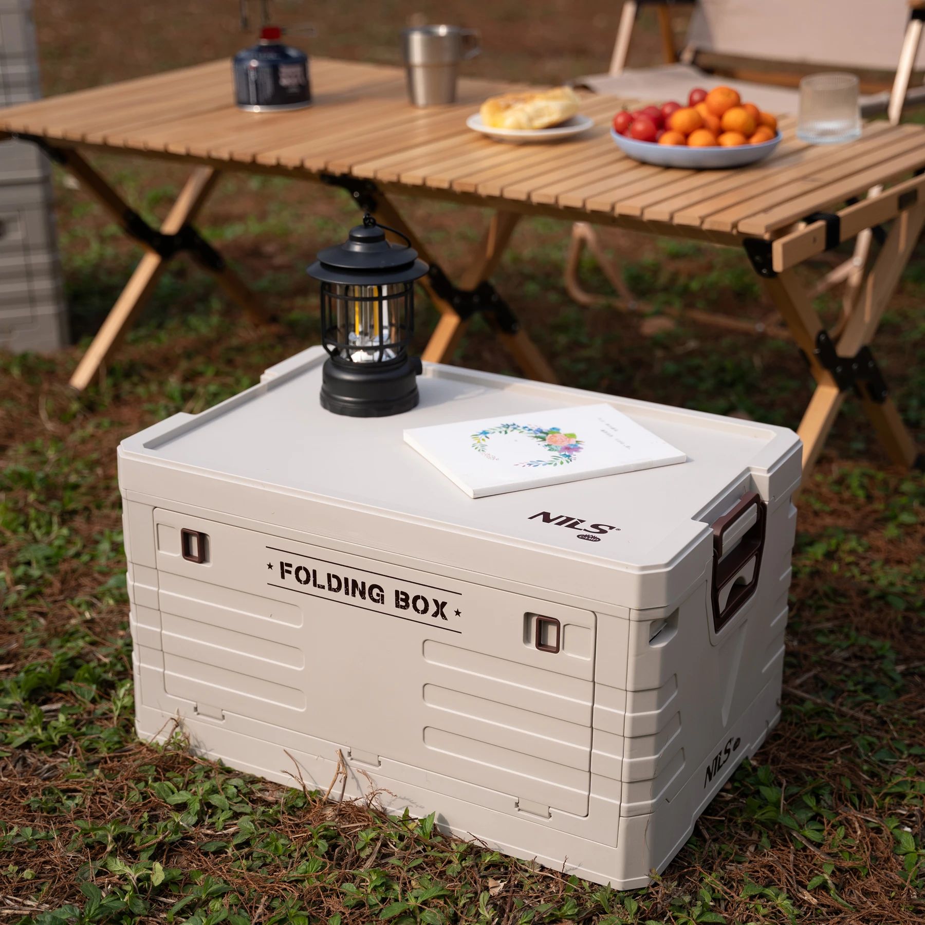 Nils Camp NCB4004 Transport Box 50 l - White