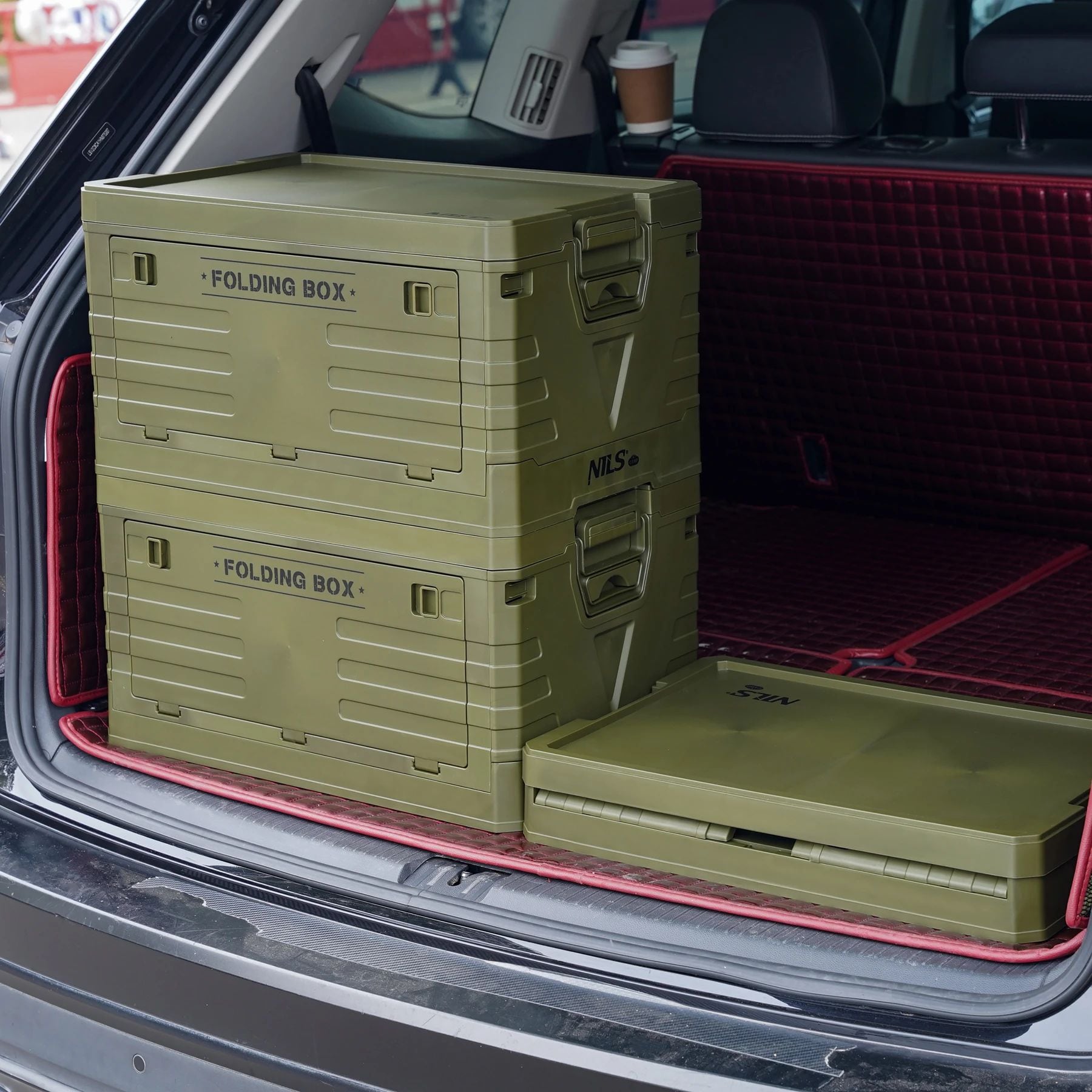 Nils Camp NCB4004 Transport Box 50 l - Green