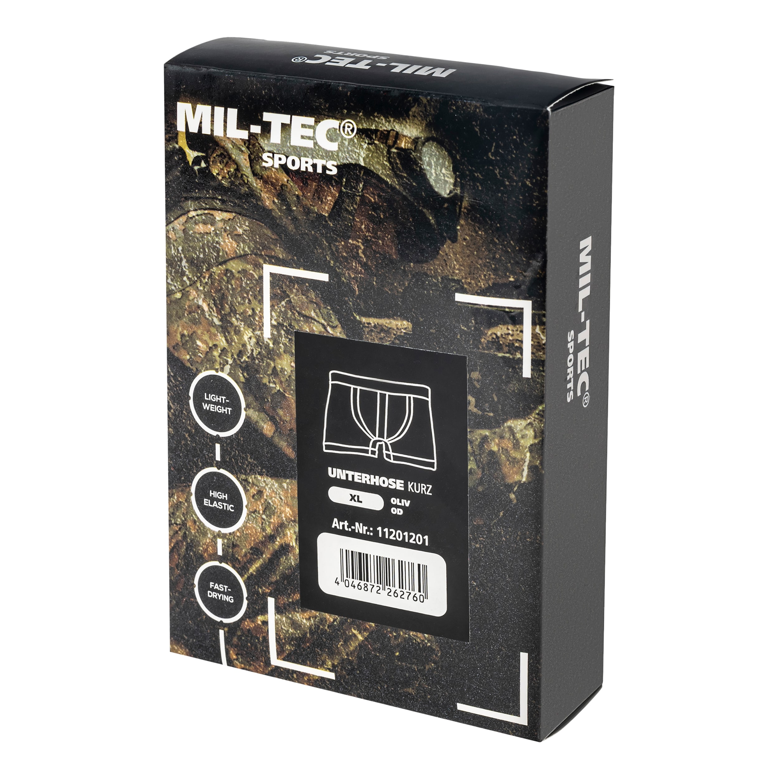 Mil-Tec Thermoactive Boxer Shorts Olive - 2 pairs