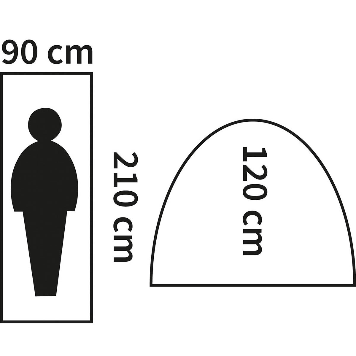 MFH Monodom 1-Person Tent - Olive