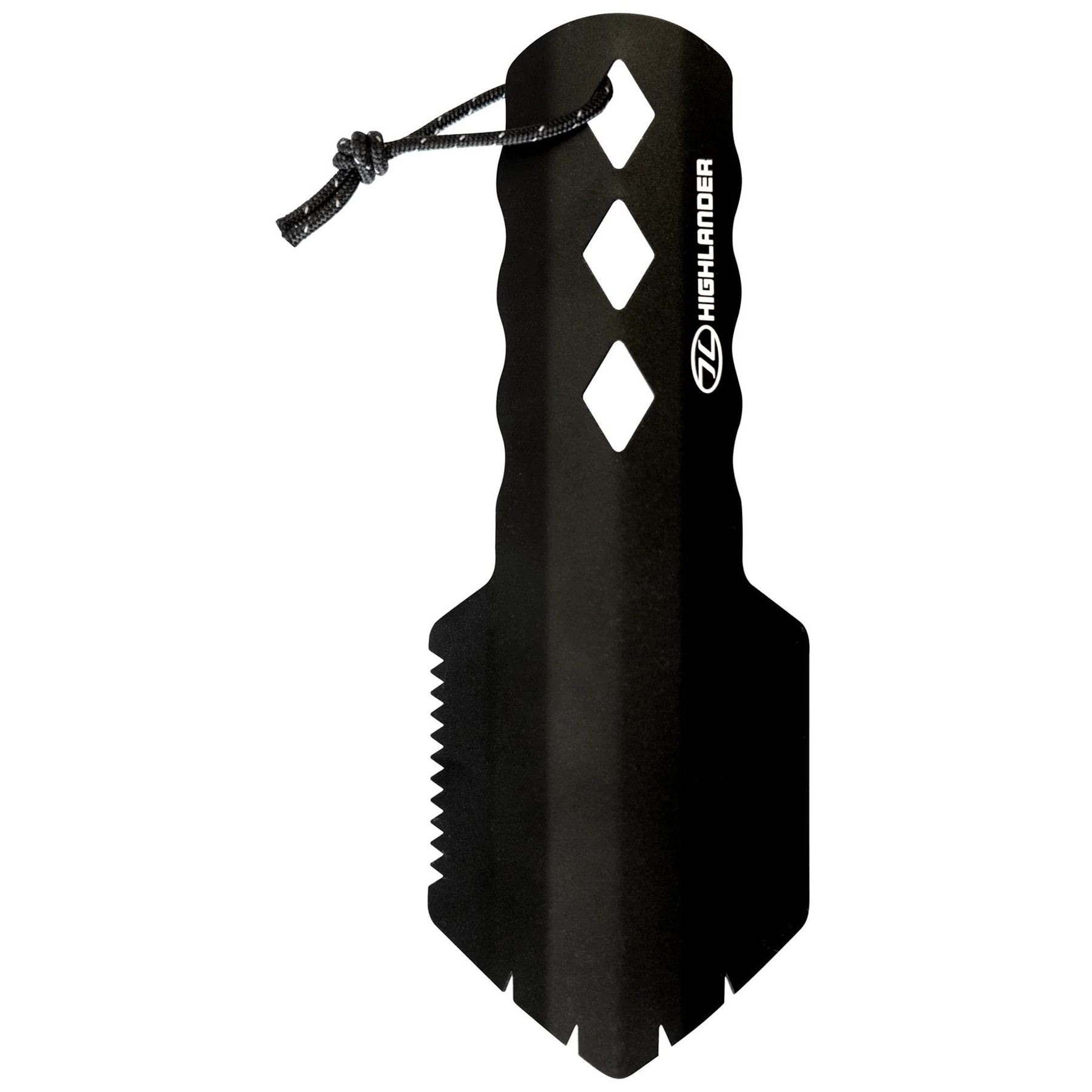 Highlander Arrow Trowel Shovel - Black