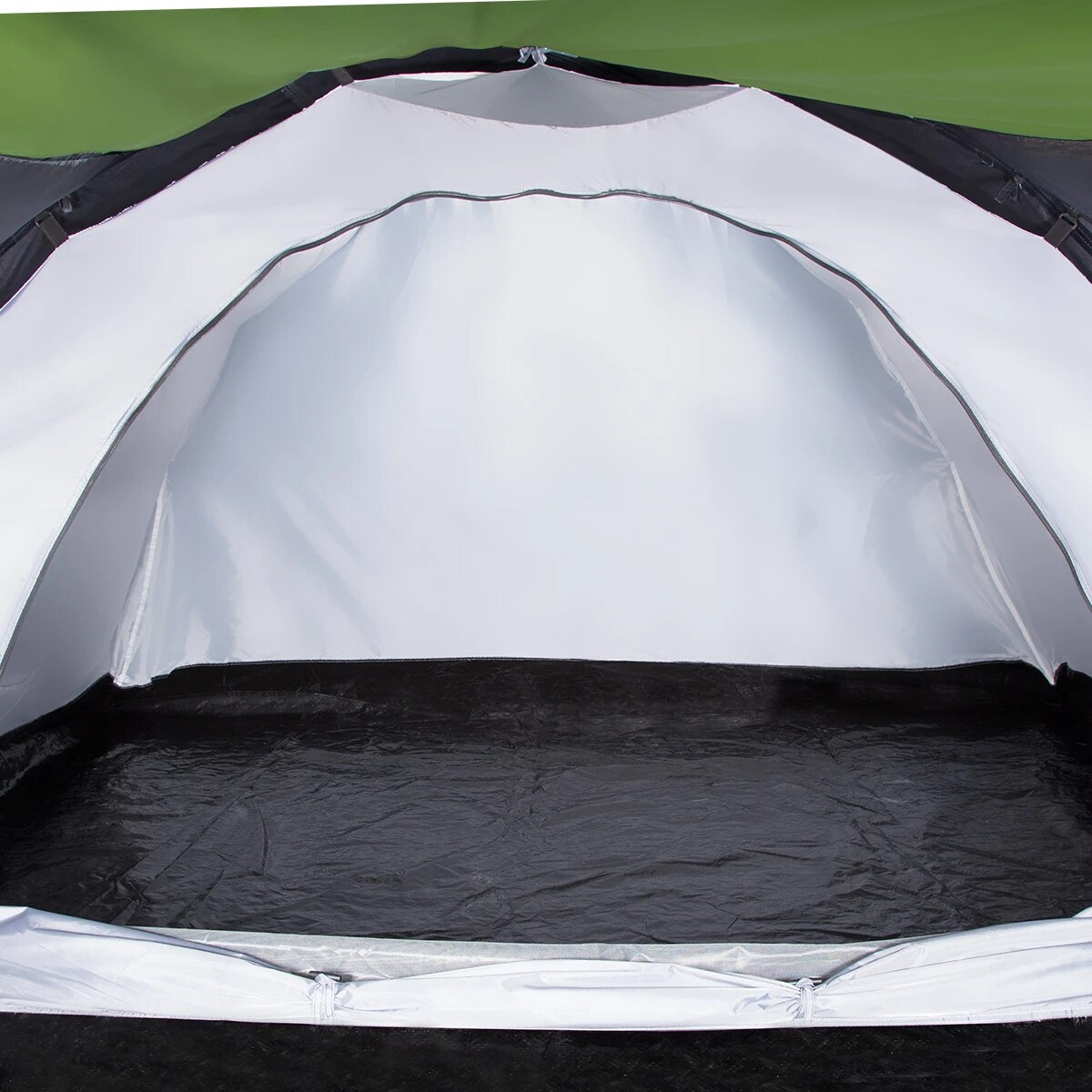 Nils Camp Trekker NC6012 4-Person Tent - Black-Green