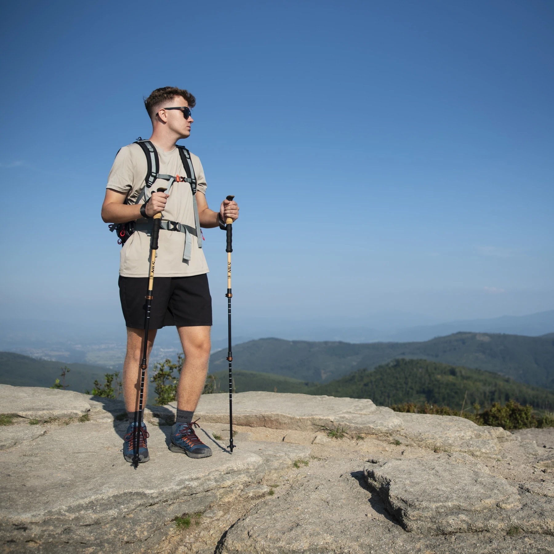 Nils Camp TK8606 Bamboo Trekking Poles