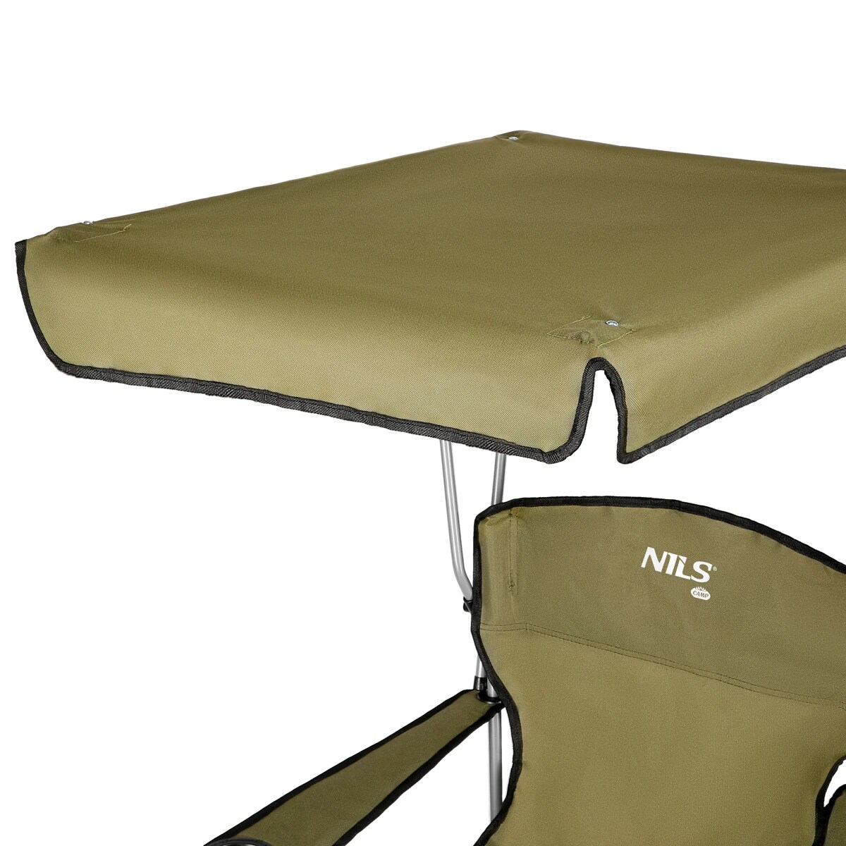 Nils Camp NC3087 Camping Chair with Canopy - Green