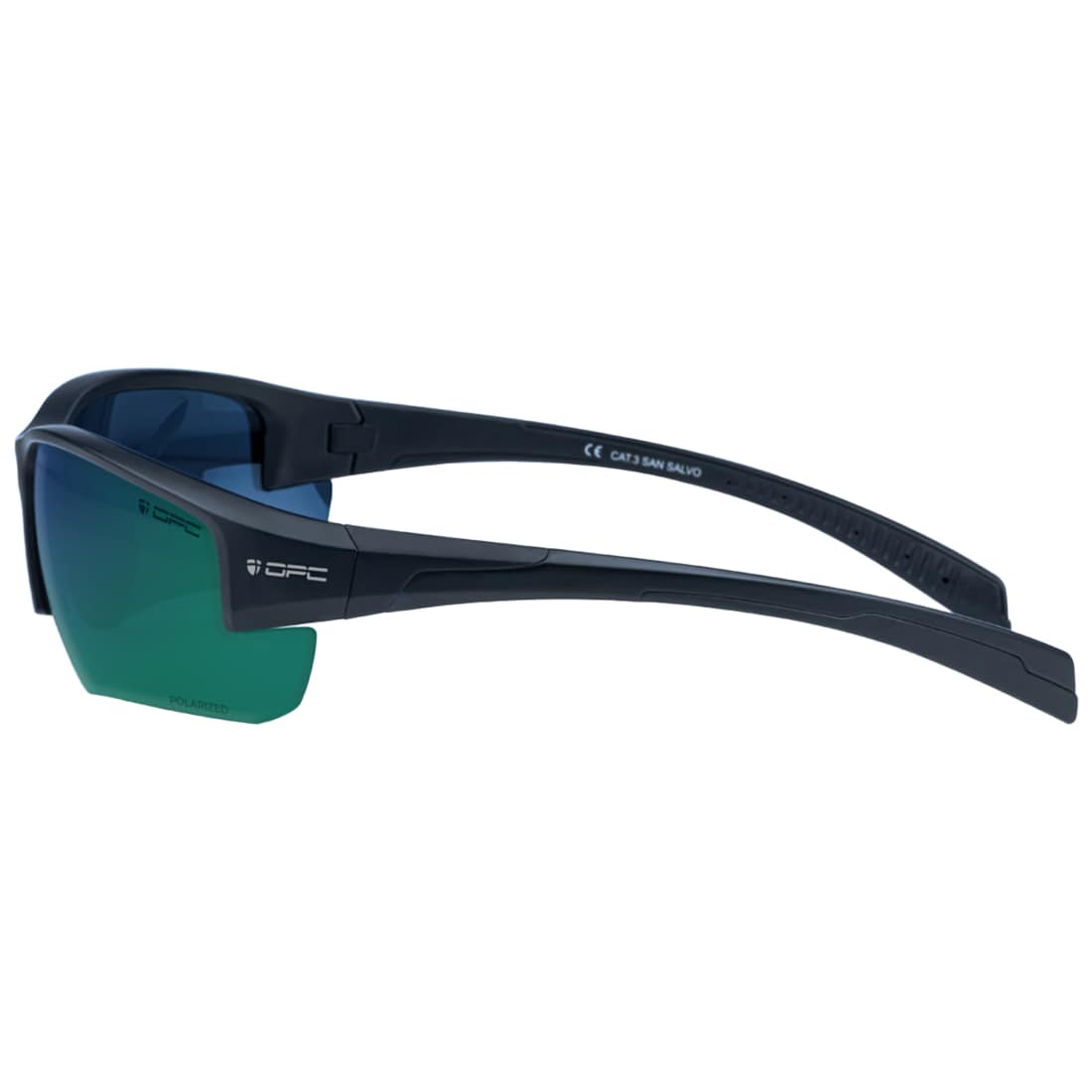 OPC Extreme San Salvo Sunglasses - Matt Black/Green