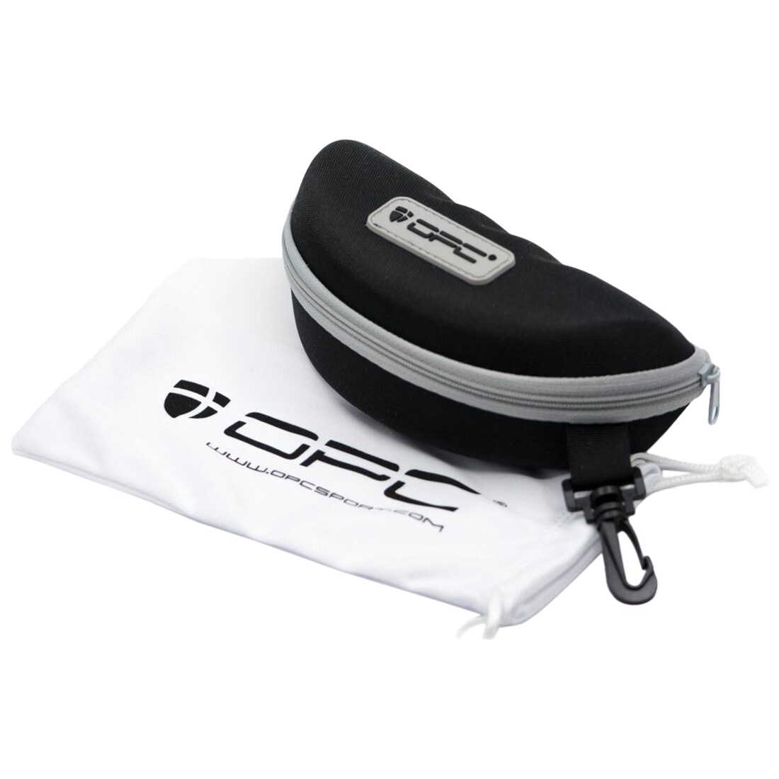 OPC Sport Everest Polarised Sunglasses Matt Black/Green Revo