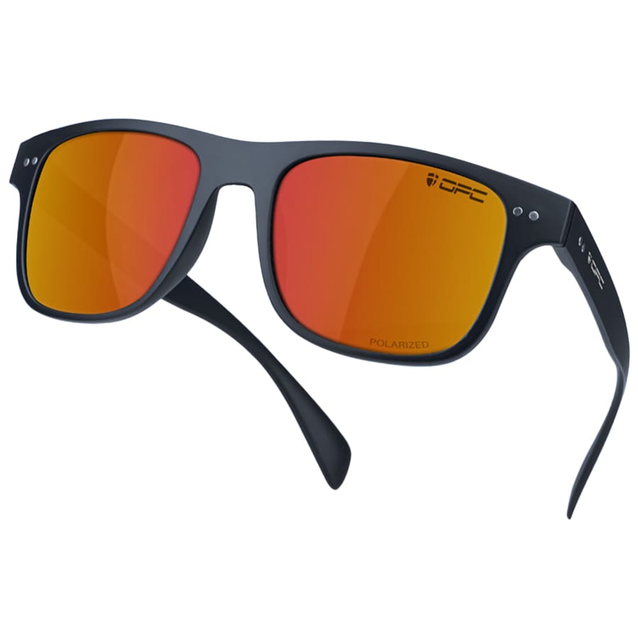 OPC Lifestyle J-Bay Sunglasses Matt Black Red Revo with polarization