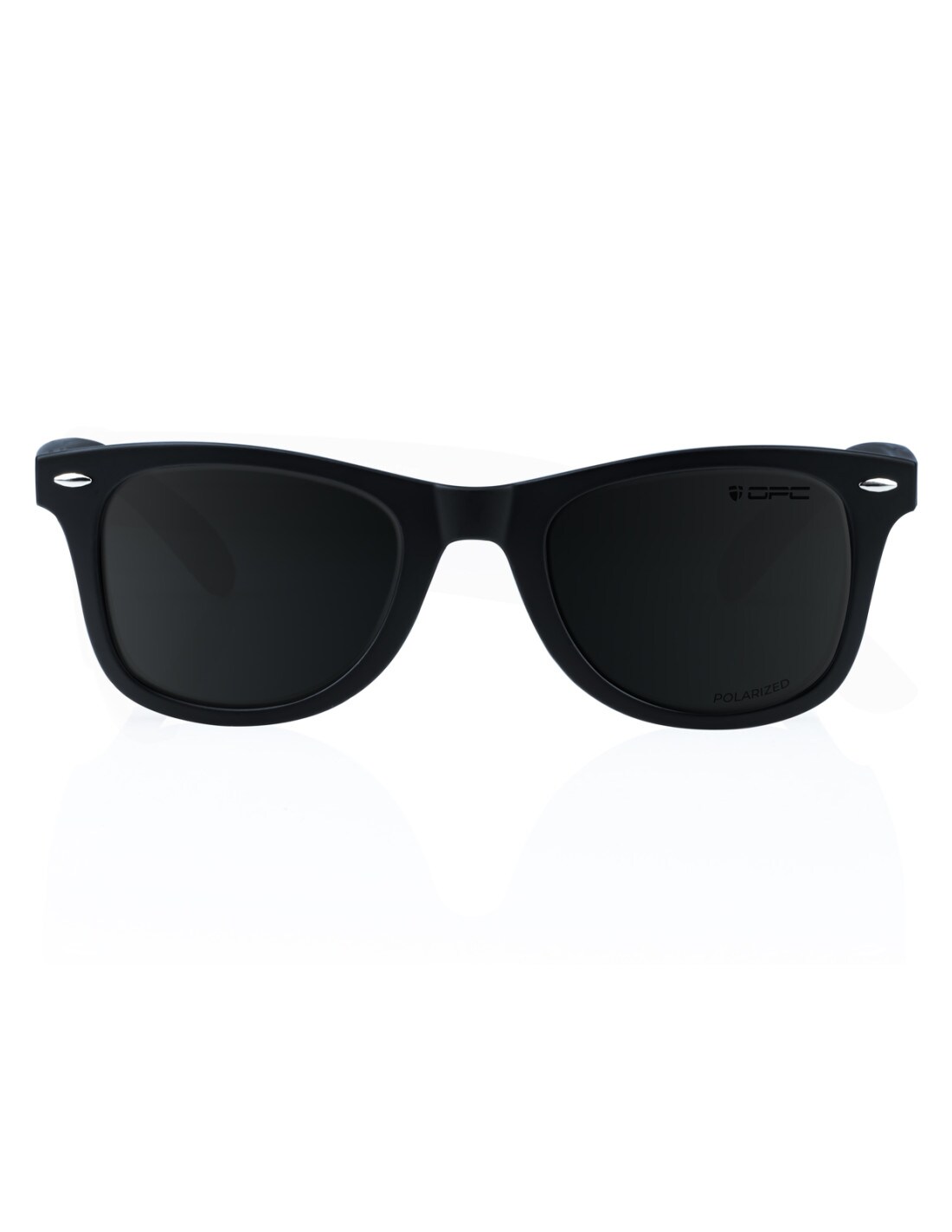 OPC Lifestyle Santa Cruz Polarized Sunglasses Matt Black Smoke