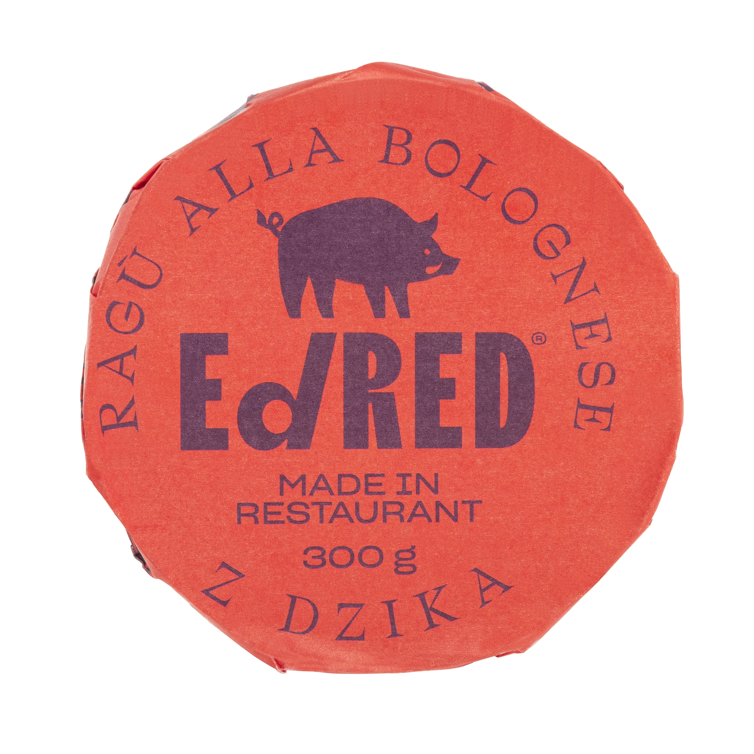 Ed Red Canned Food - Ragu Alla Bolognese with wild boar 300 g