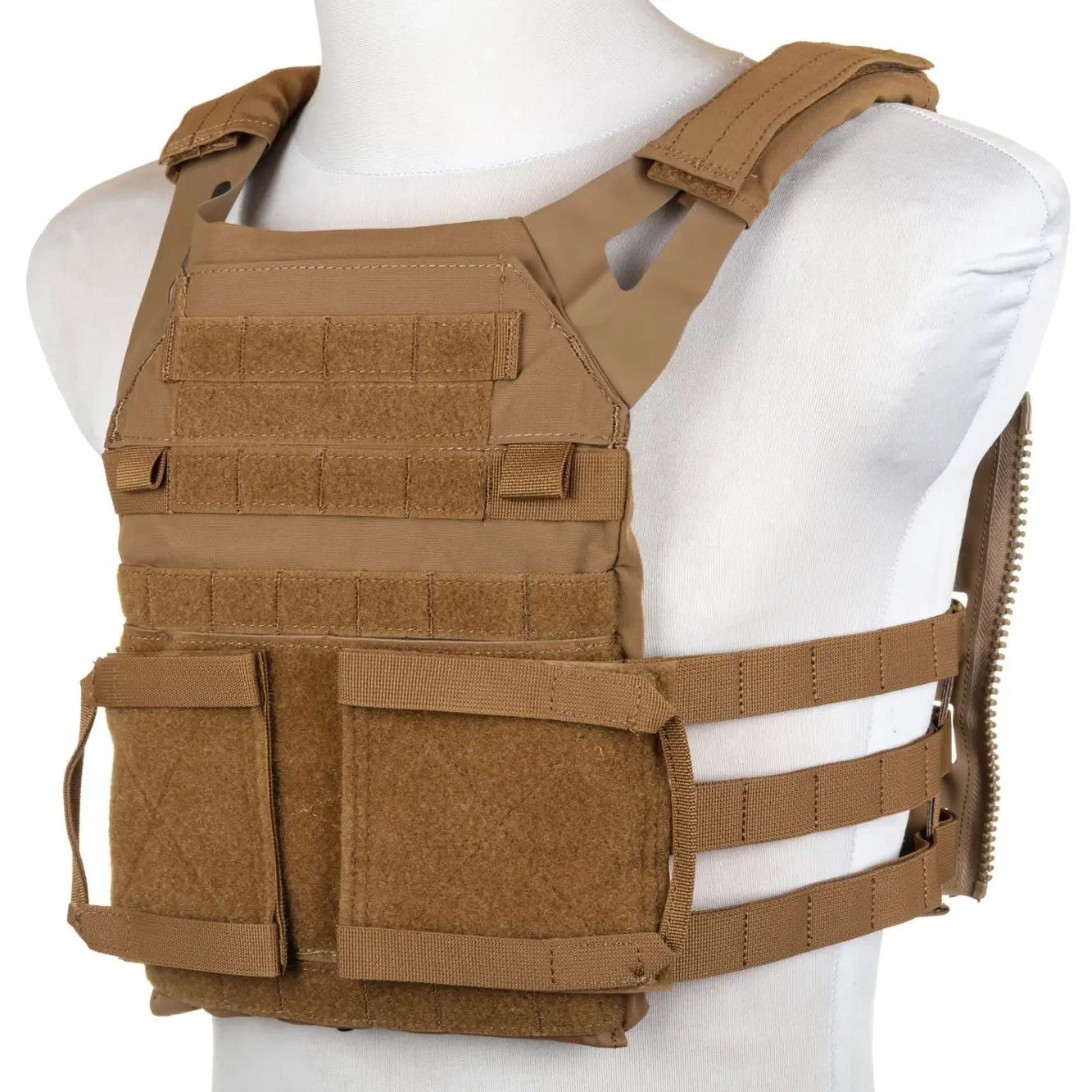 Primal Gear Rush 2.0 Plate Carrier Ariatel Upgraded Version Tactical Vest - Coyote Brown