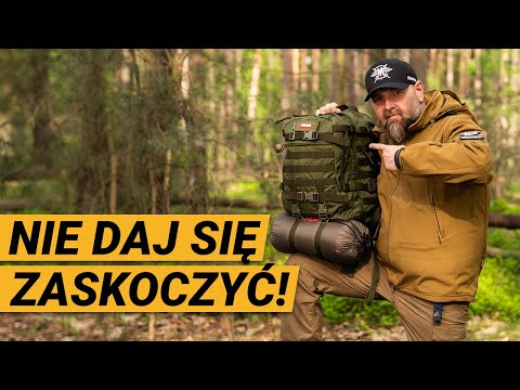 Helikon Bail Out Bag 25 l Black V2 - with equipment