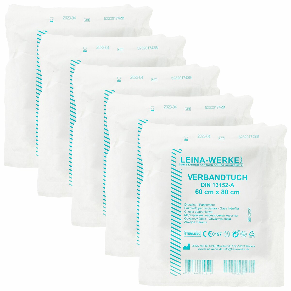 Vera Field Dressing 60 x 80 cm - 5 pcs.