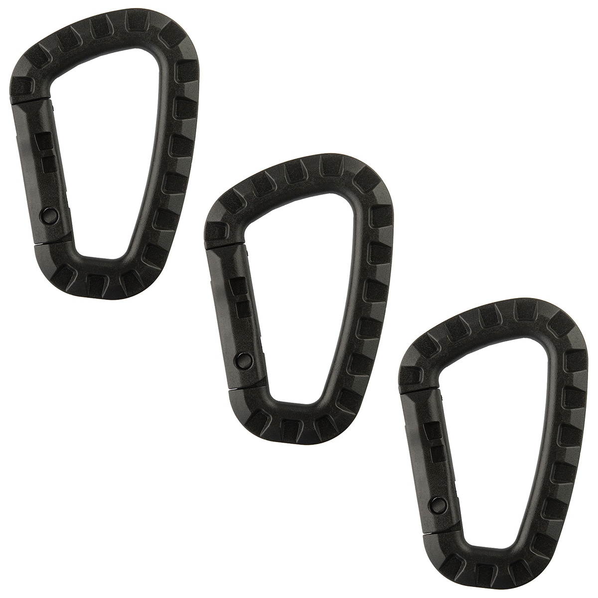 M-Tac Black Carabiner - 3 pcs.