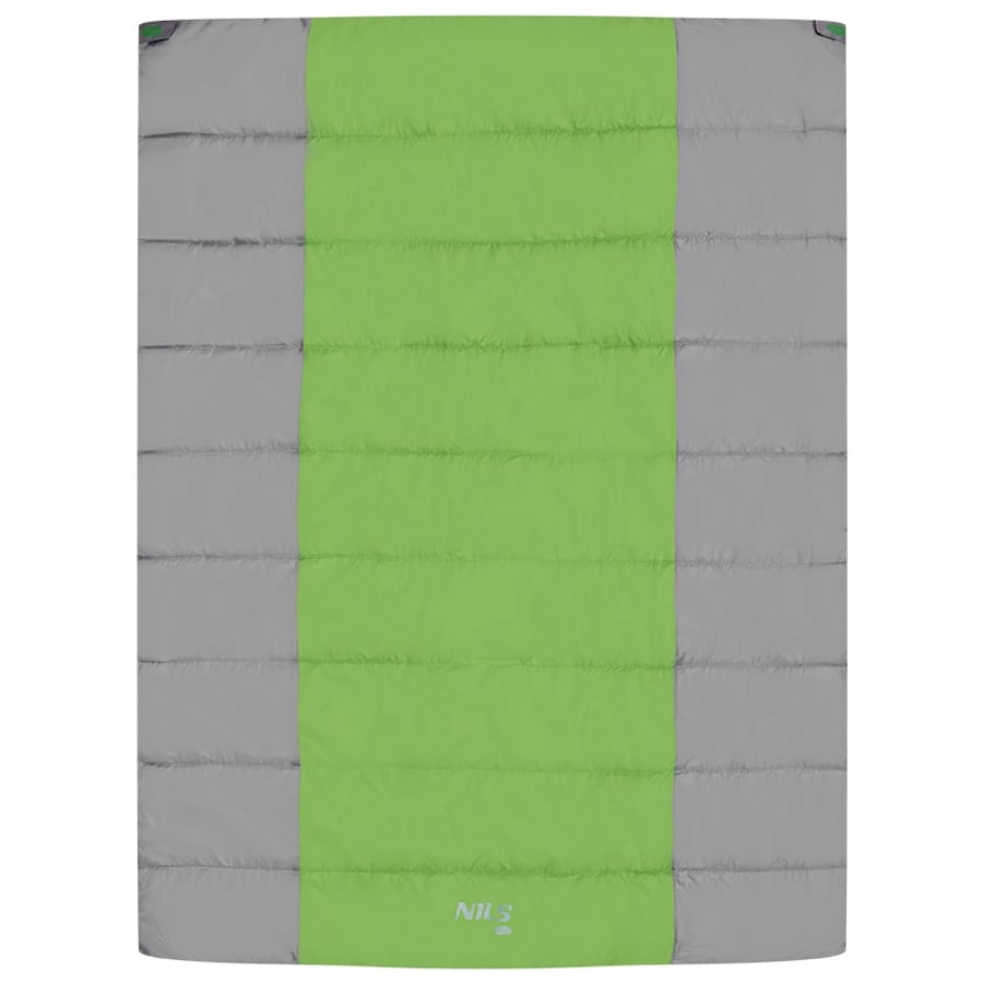 Nils Camp NC2011 Double Sleeping Bag - Gray-green
