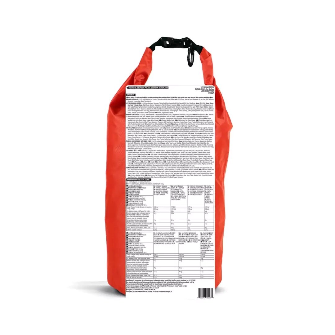 ReadyWise Freeze-dried Food 3-day Emergency Food Supply - 28 lunch and breakfast servings mix