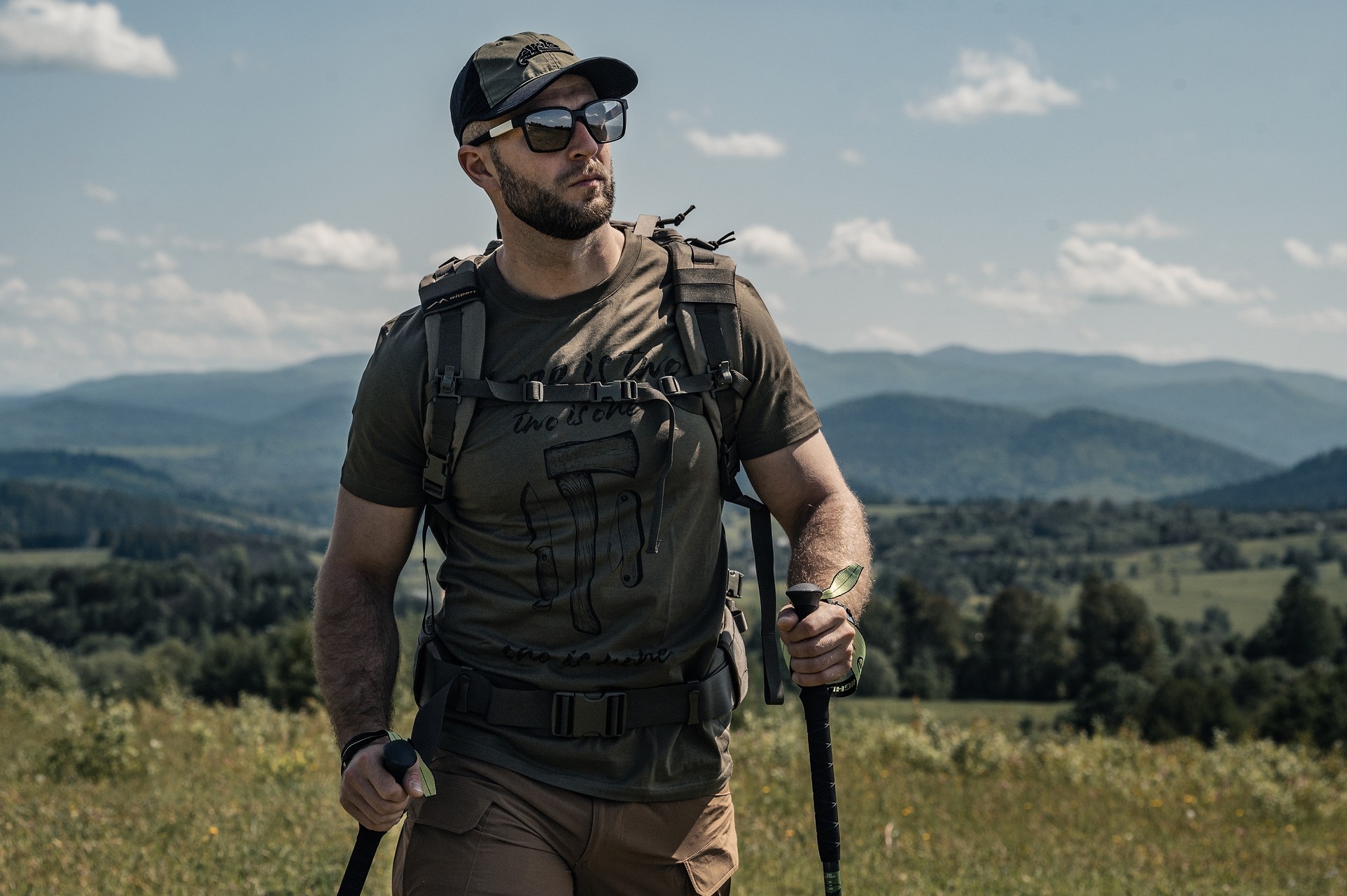 Helikon One Is None T-Shirt - Olive Green