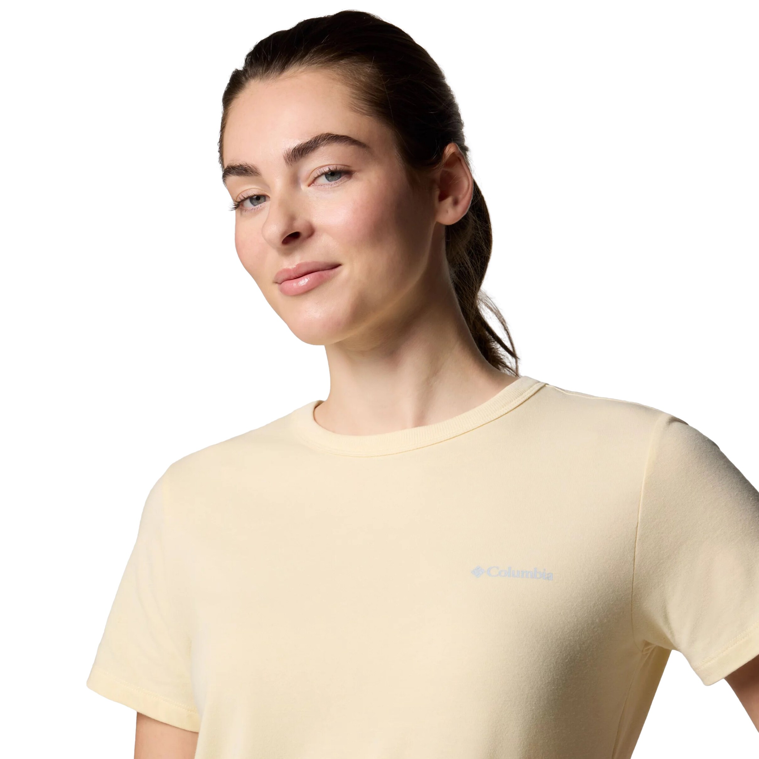Colombia Sun Trek Women's Short Sleeve T-Shirt II - Lemon Wash